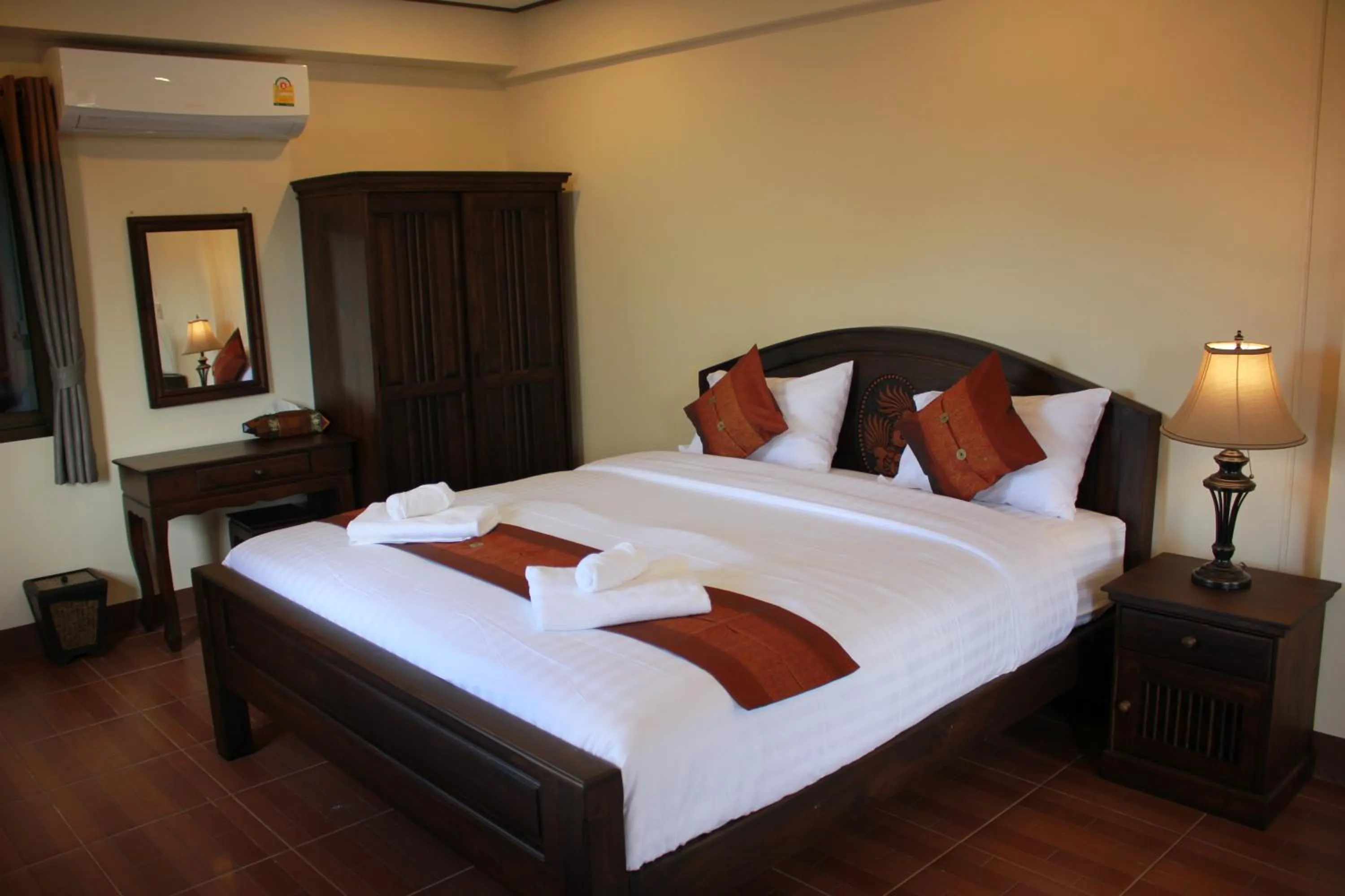 Bedroom, Bed in NanBaanKhun Hotel