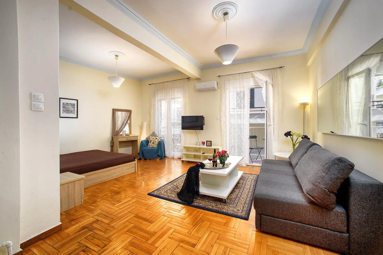 TV and multimedia in Acropolis Lovely Flat in Plaka