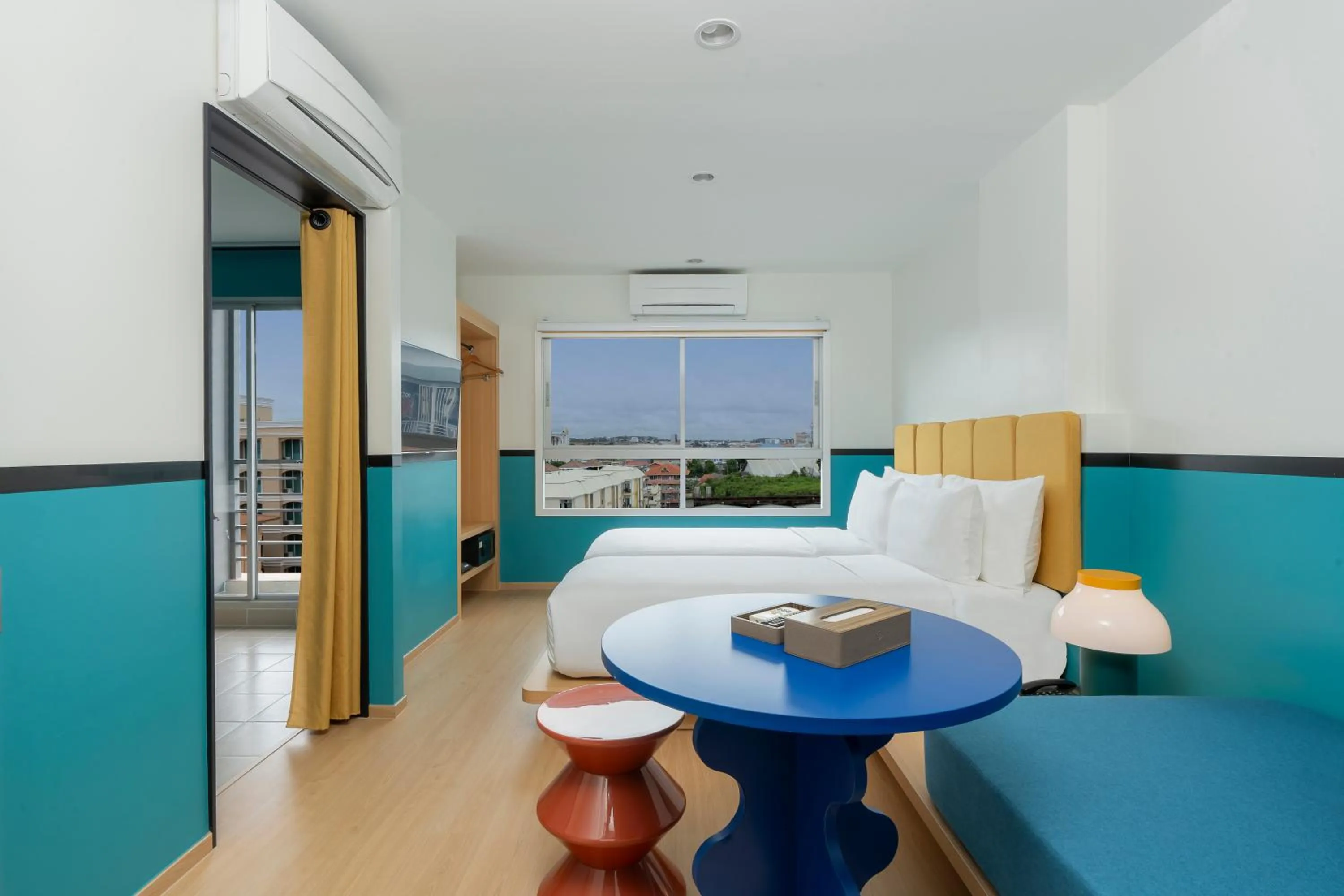 Bedroom, Bed in The Grass Serviced Suites