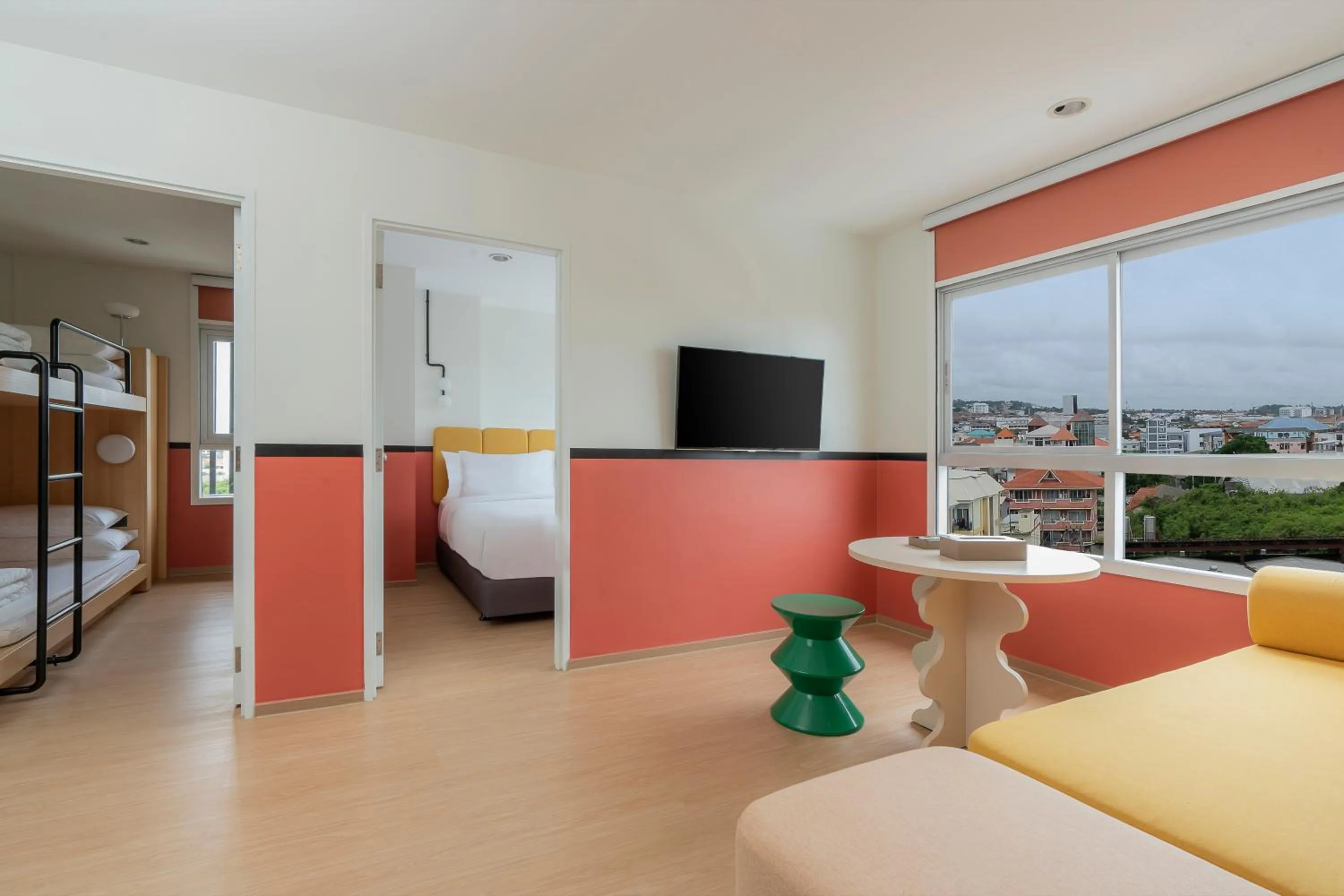 Bedroom, Bed in The Grass Serviced Suites