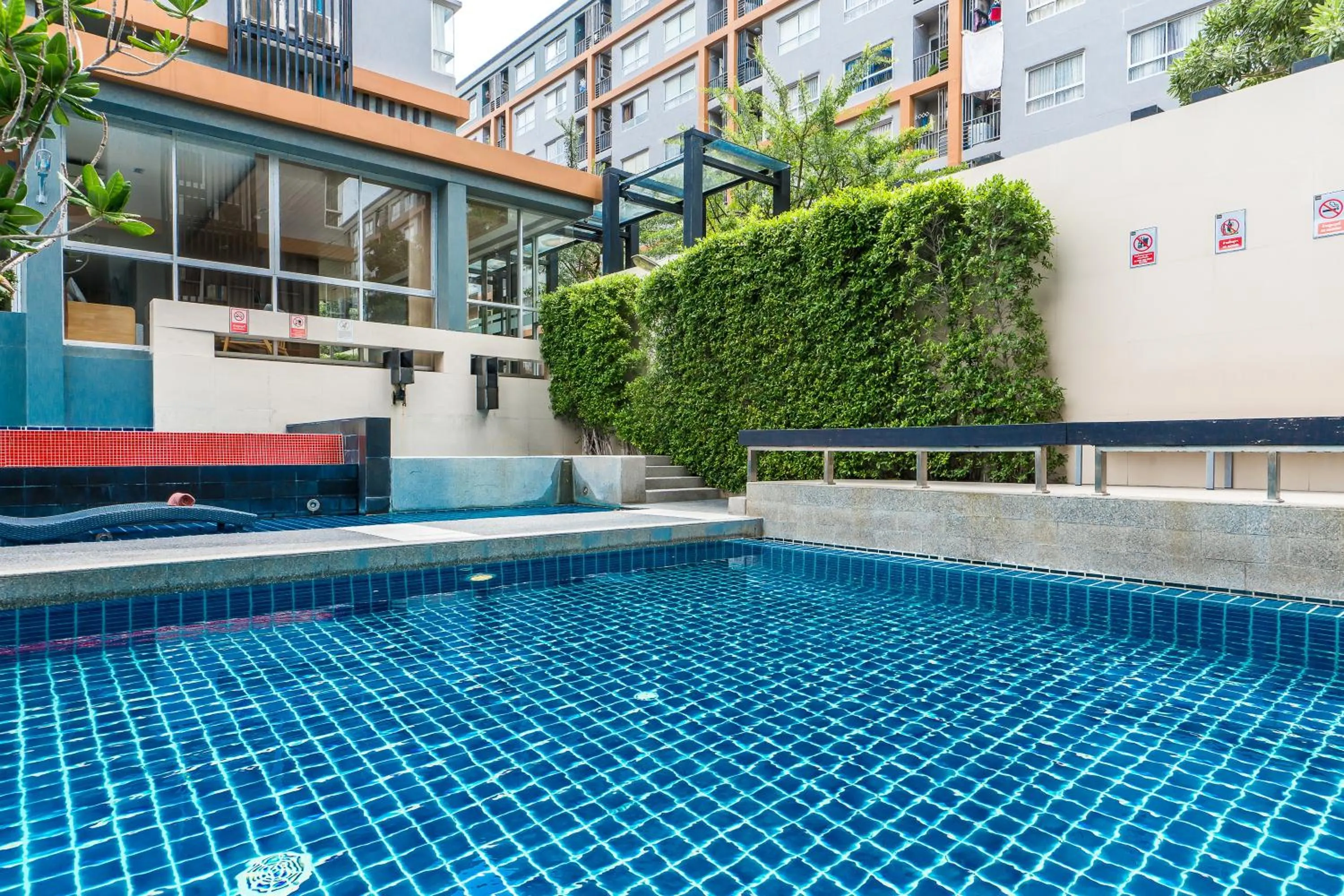 Swimming pool in The Grass Serviced Suites