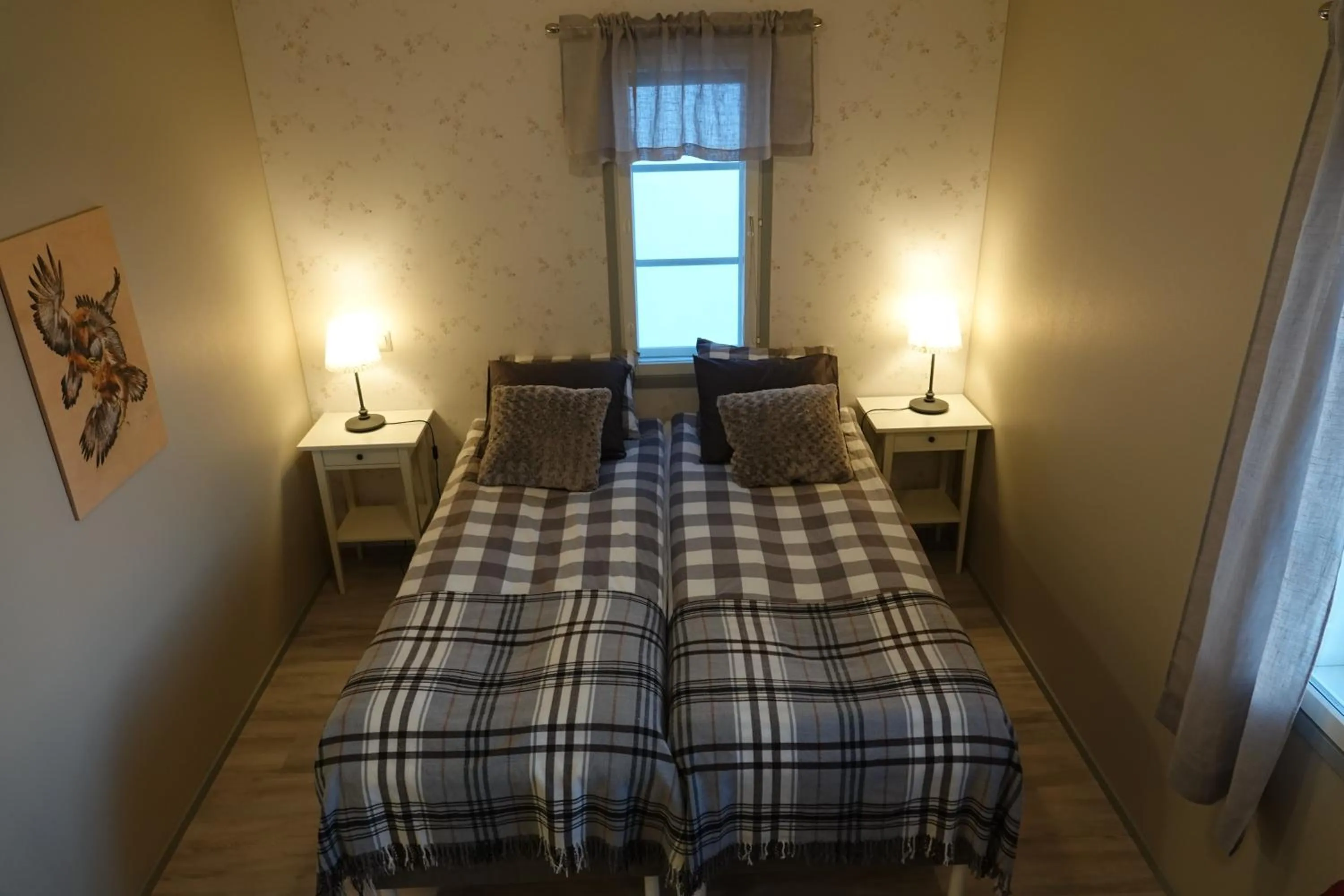 Bed in Kierinki Village Majatalo