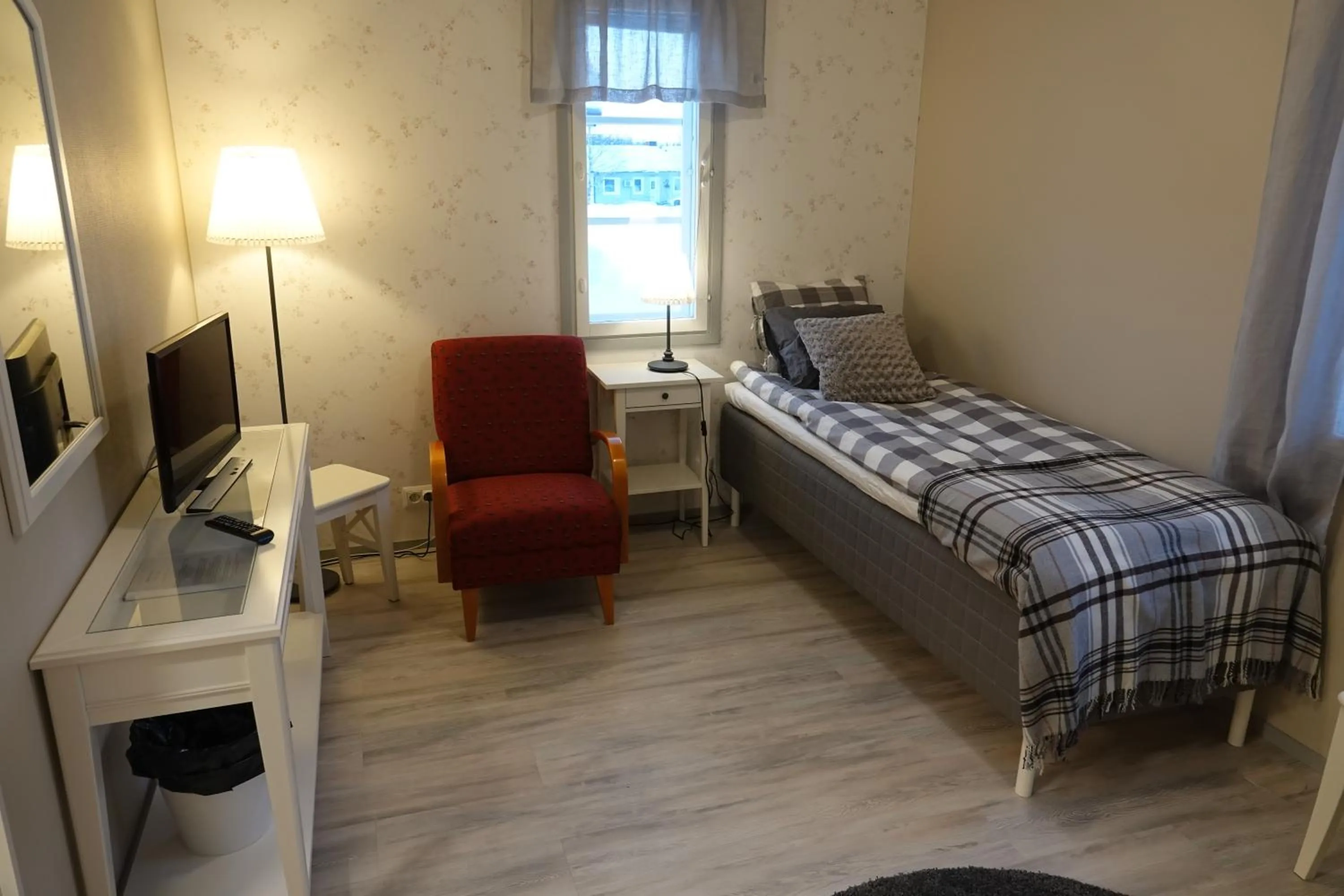 Bed in Kierinki Village Majatalo