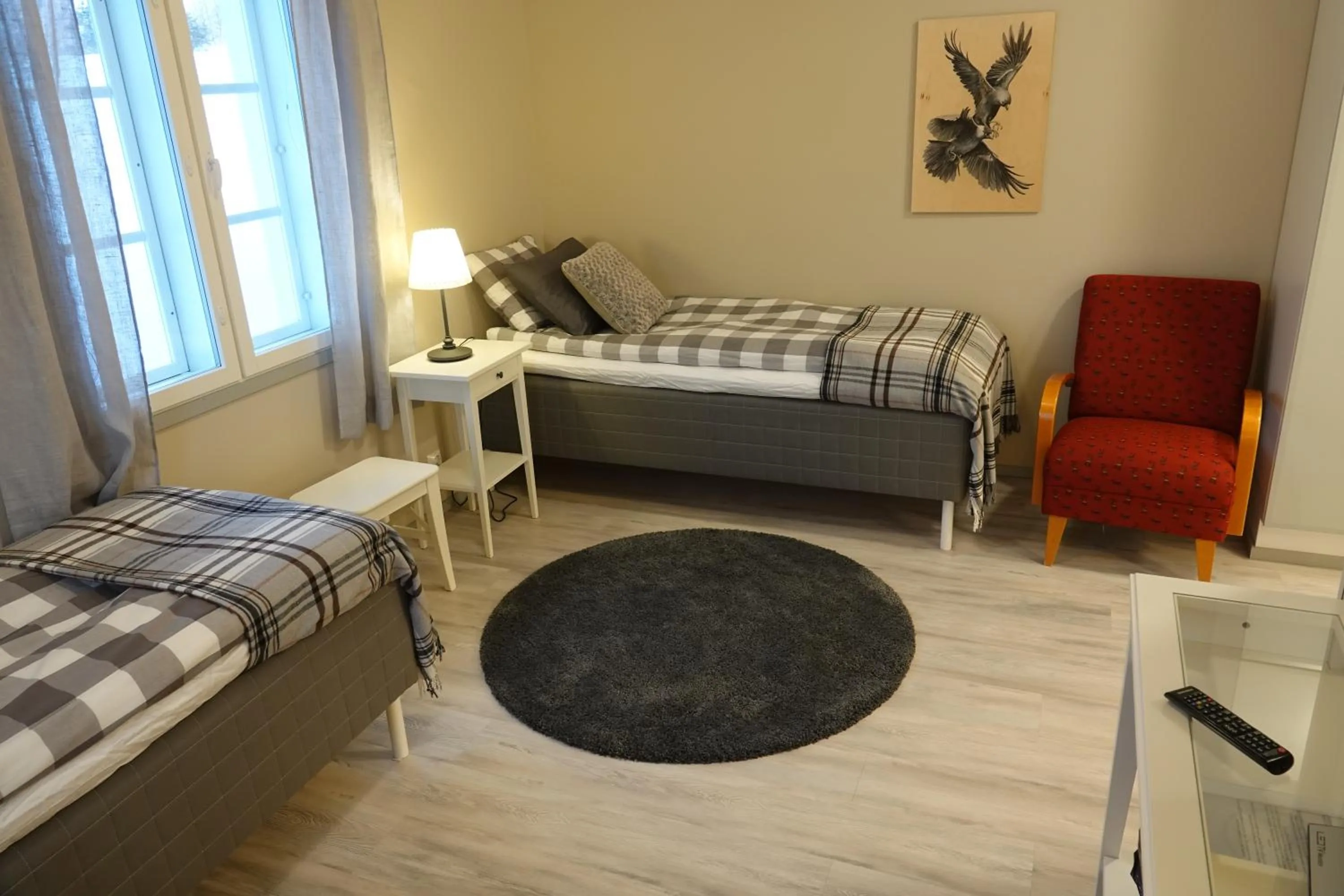 Bed in Kierinki Village Majatalo