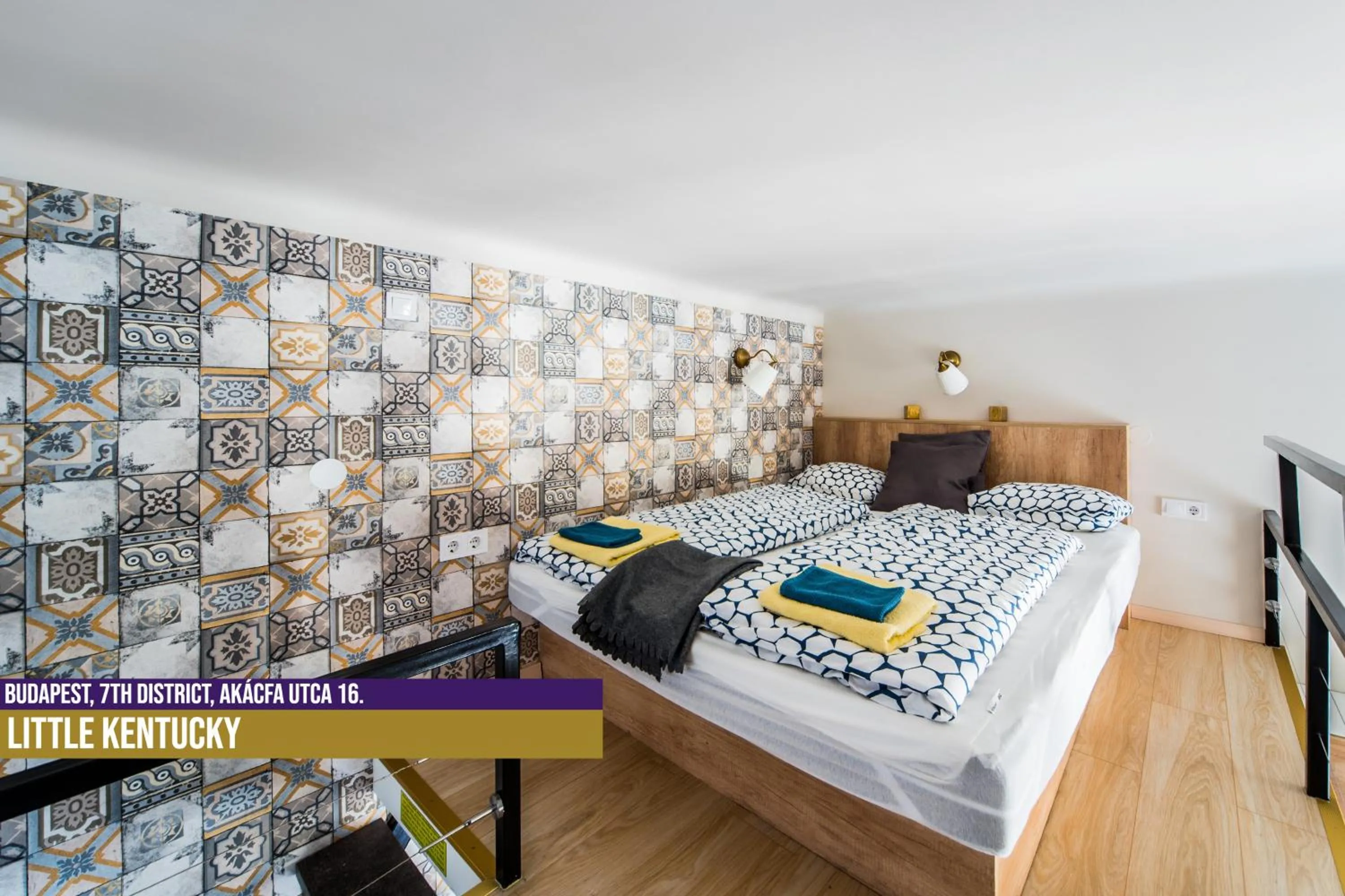 Bed in Little Americas Ring Apartments