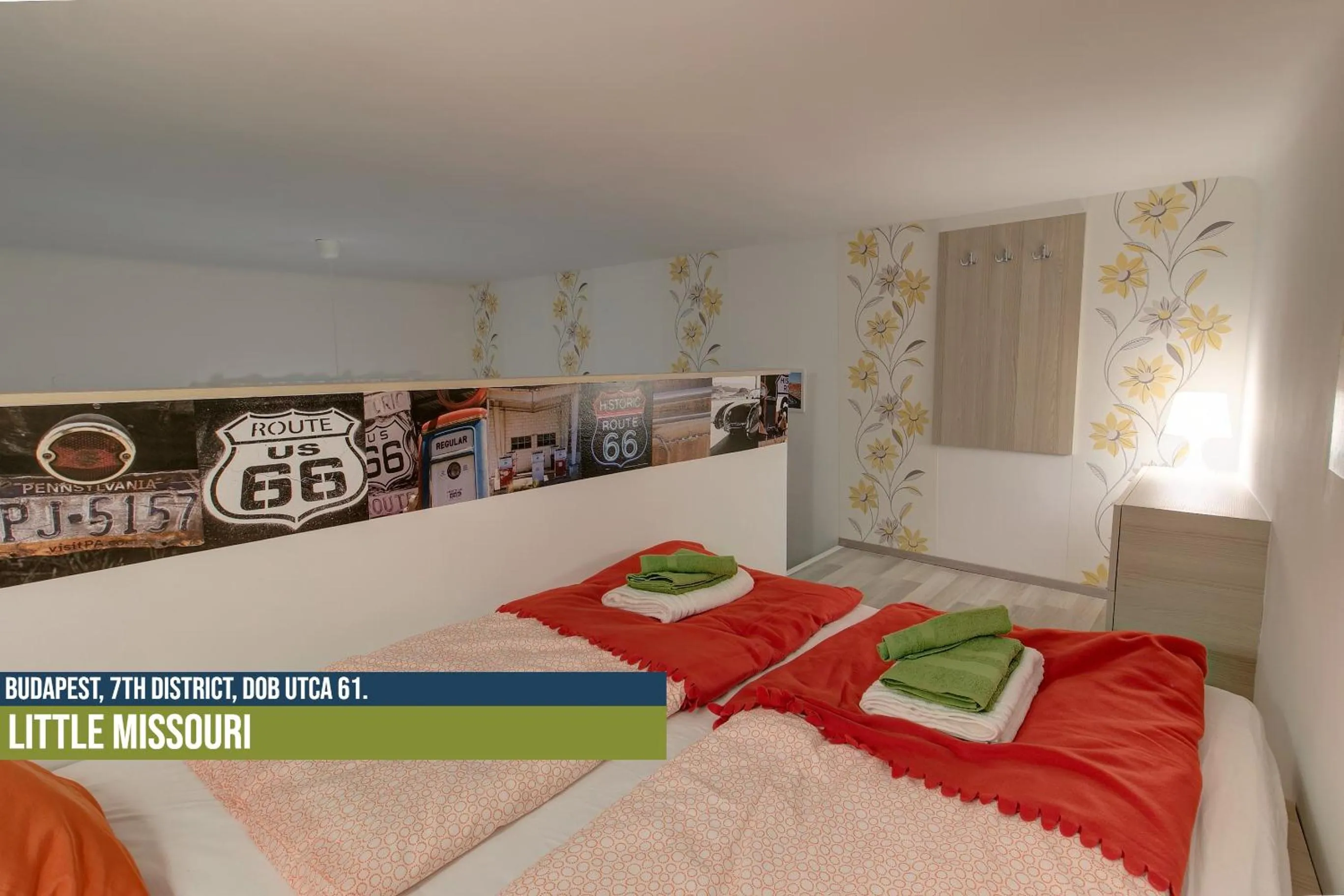 Bed in Little Americas Ring Apartments