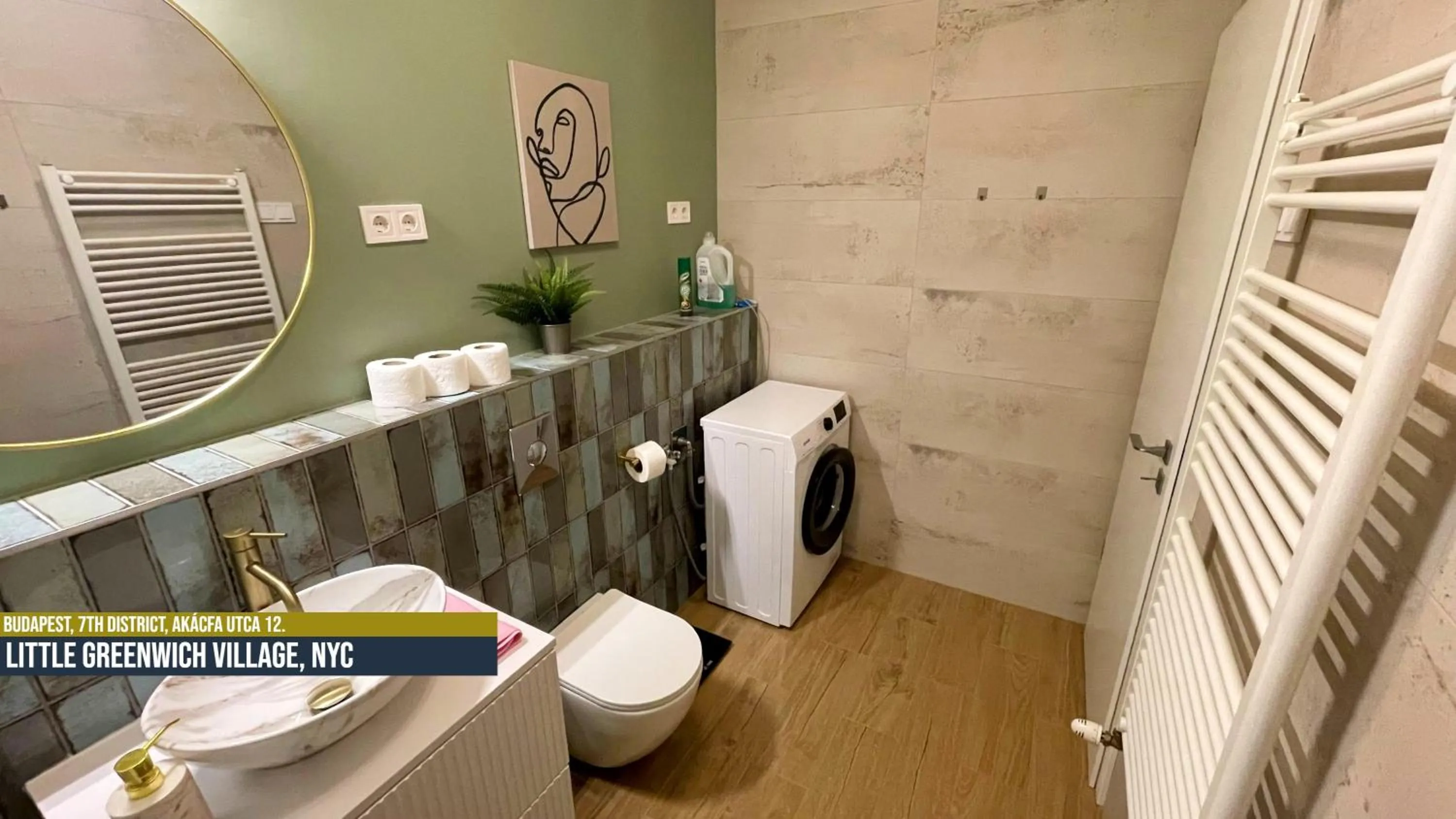 Shower in Little Americas Ring Apartments