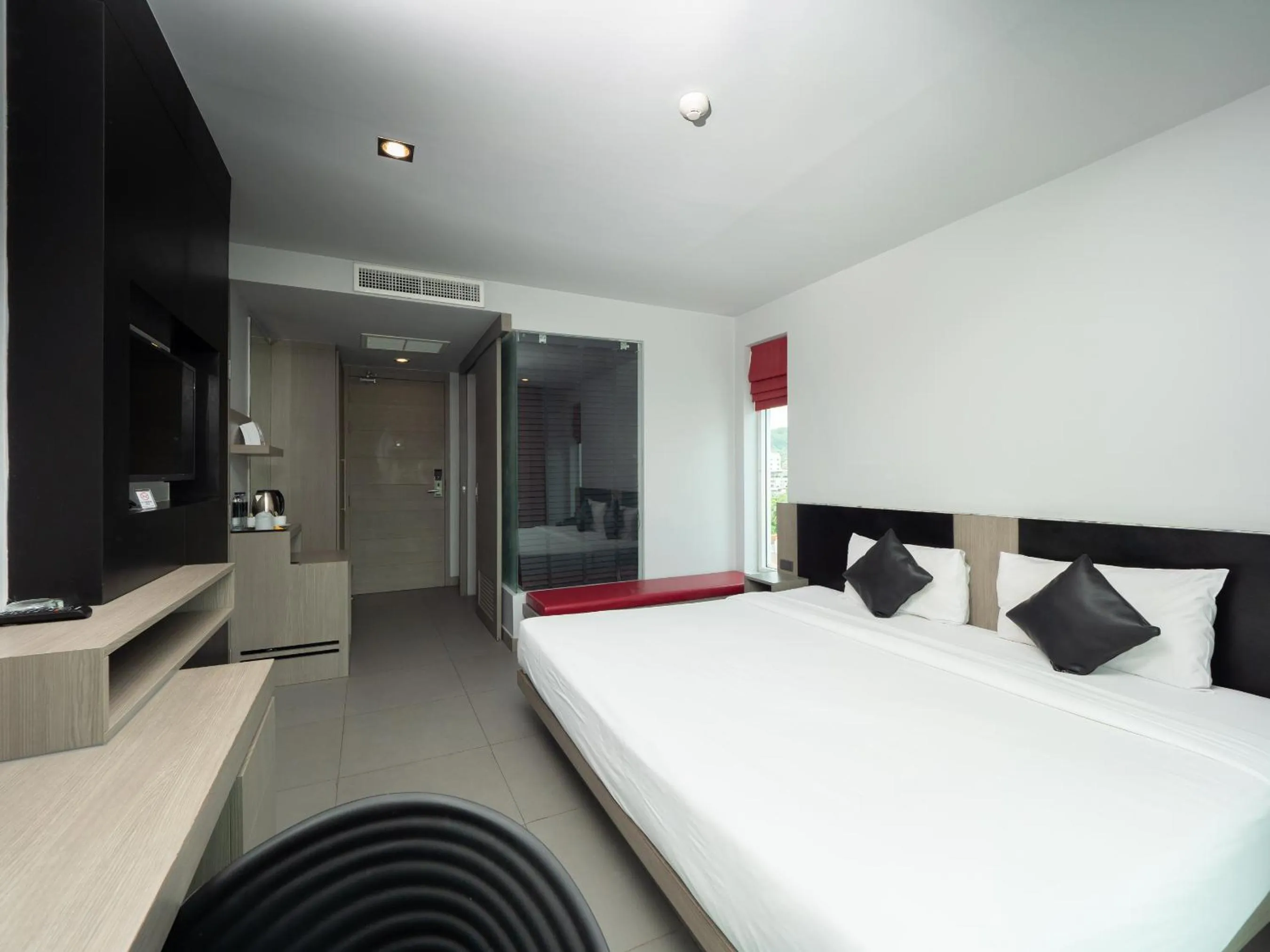 Photo of the whole room, Bed in At Patong Hotel - SHA Certified