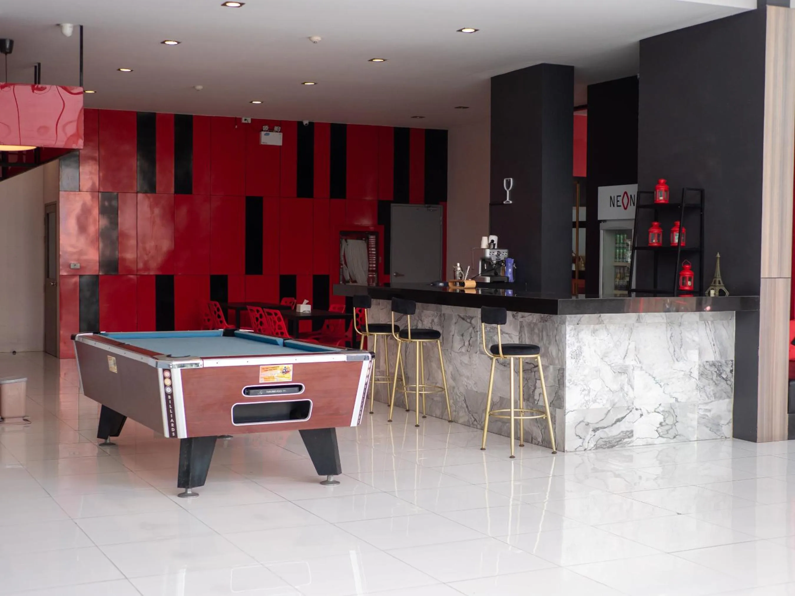 Lobby or reception, Billiards in At Patong Hotel - SHA Certified