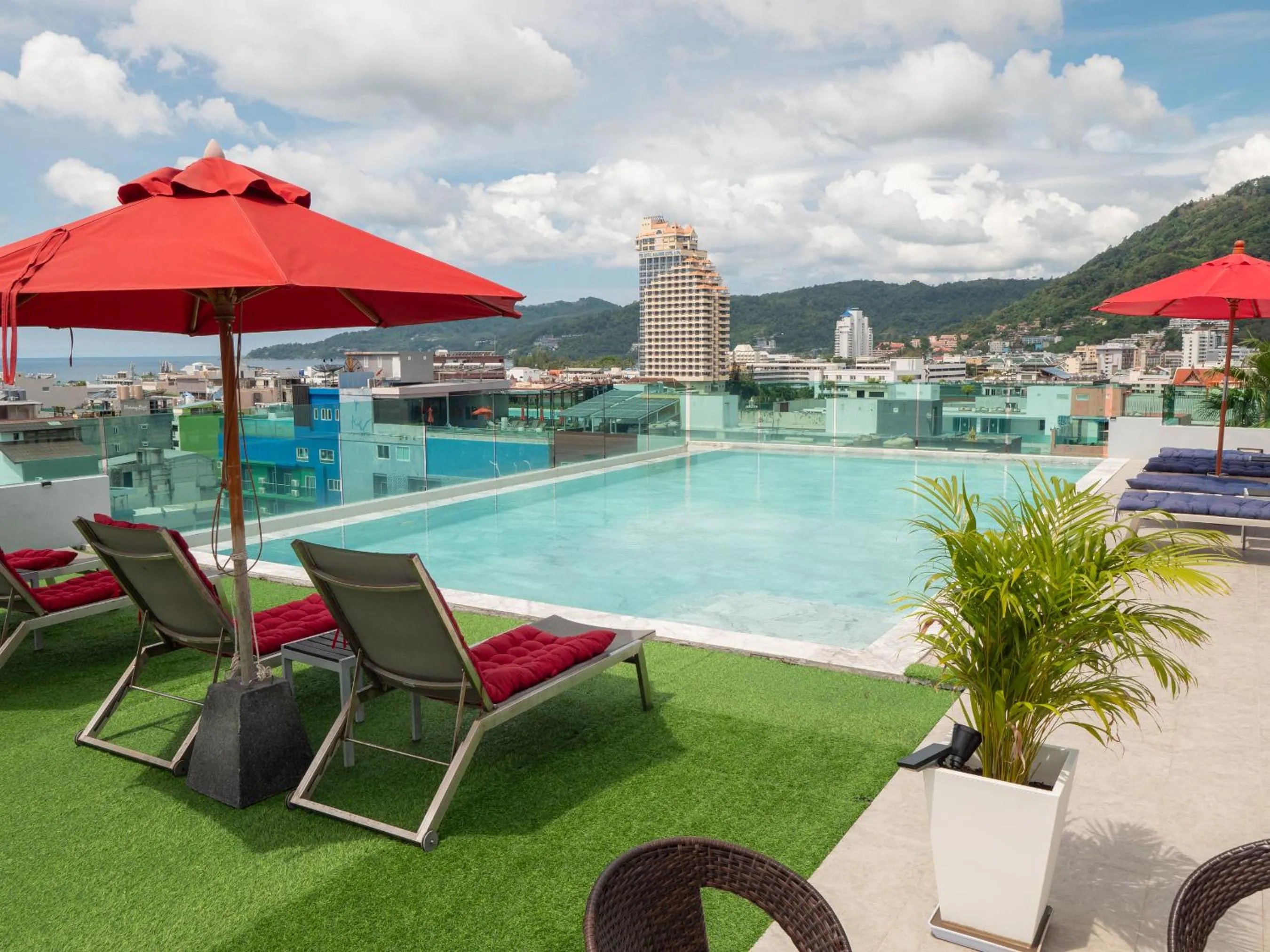 Swimming Pool in At Patong Hotel - SHA Certified