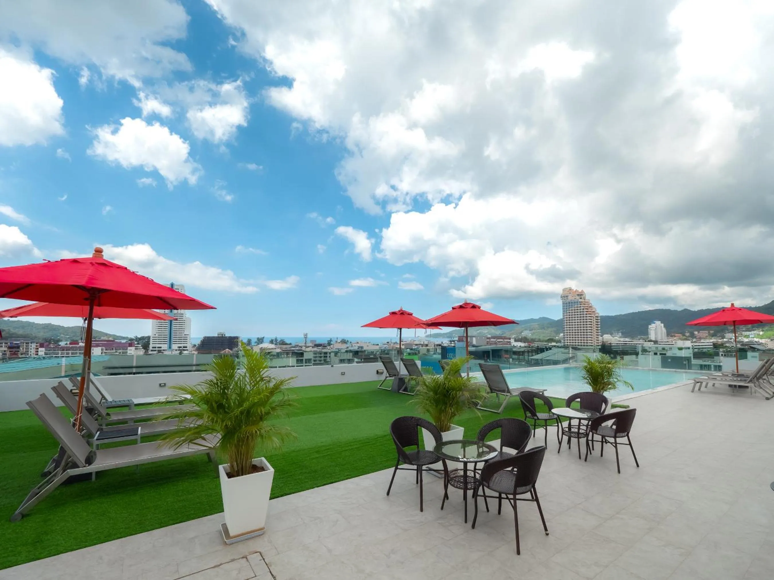 Swimming pool in At Patong Hotel - SHA Certified