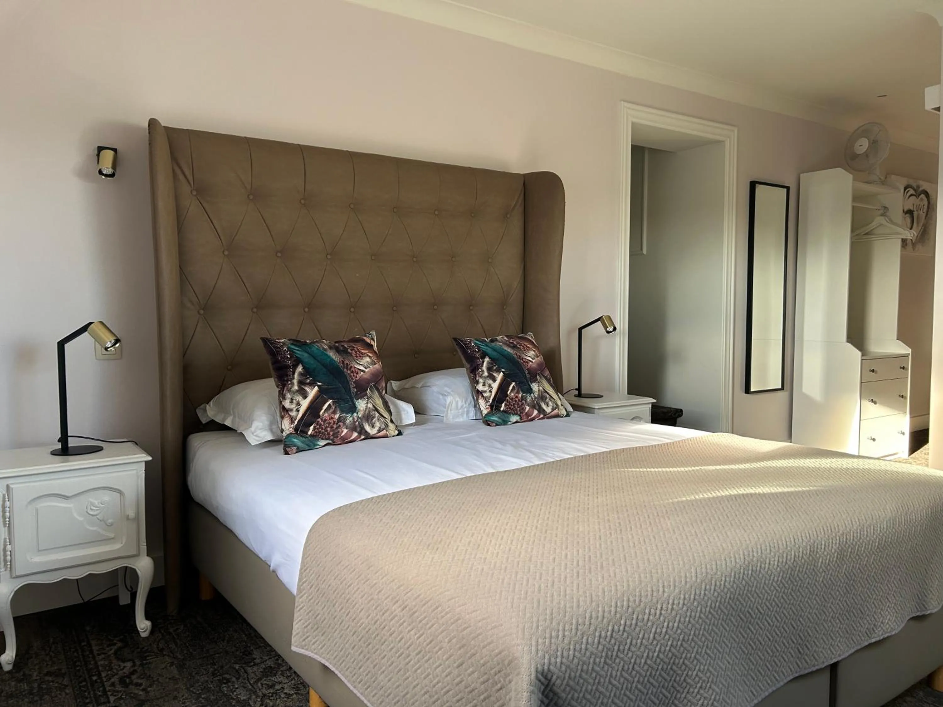 Bed in Hotel Vredehof