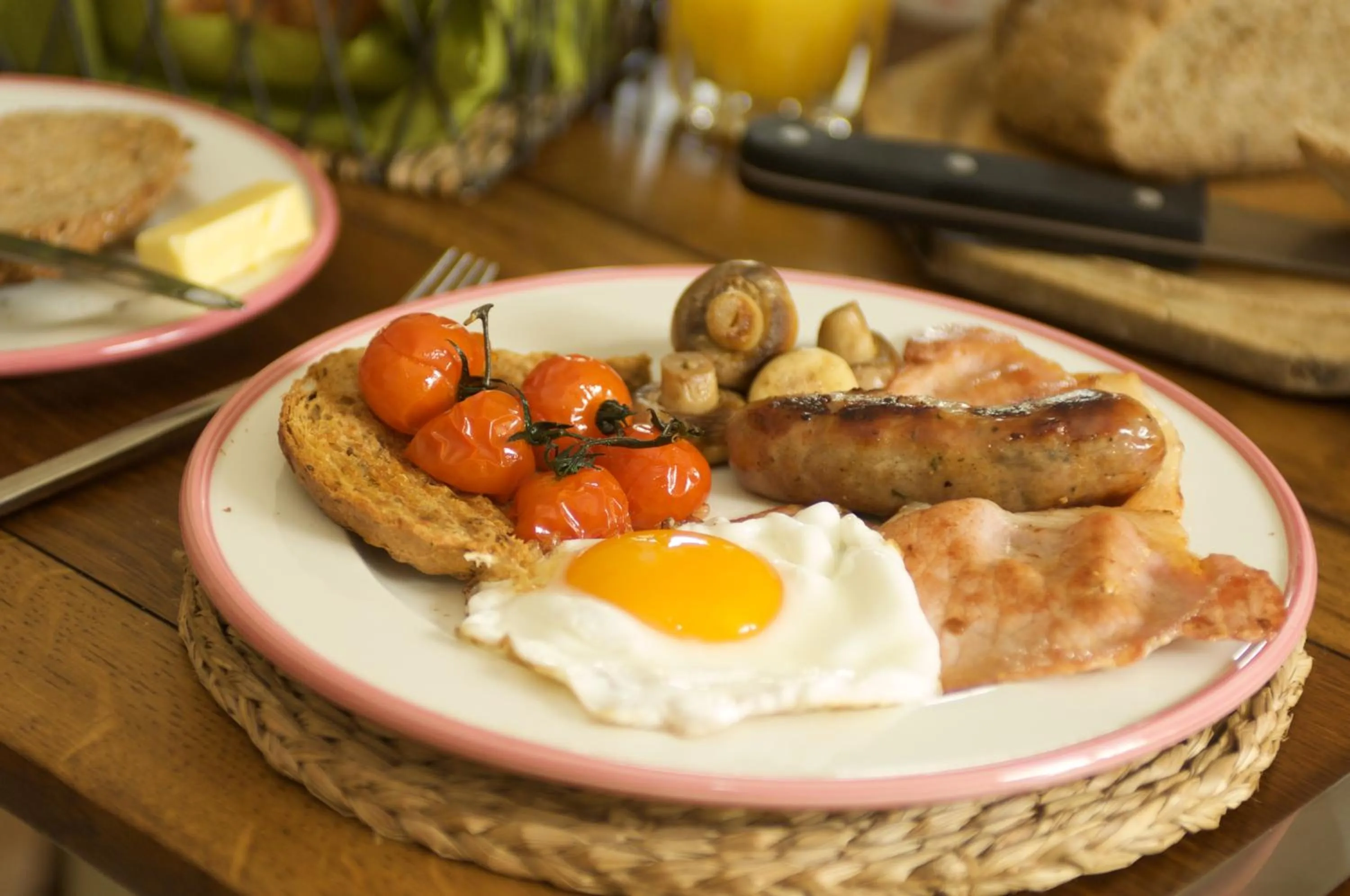 English/Irish breakfast in Llety Farm