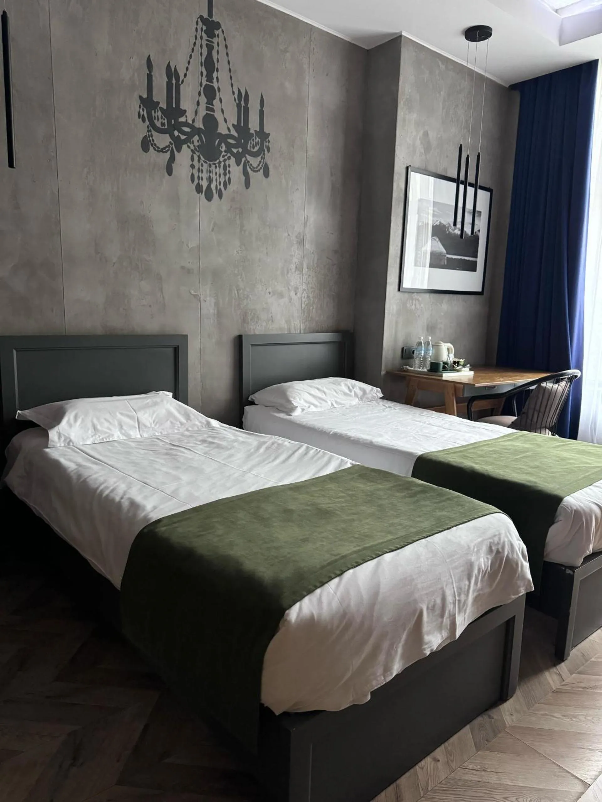 Bed in Bugu Hotel Bishkek