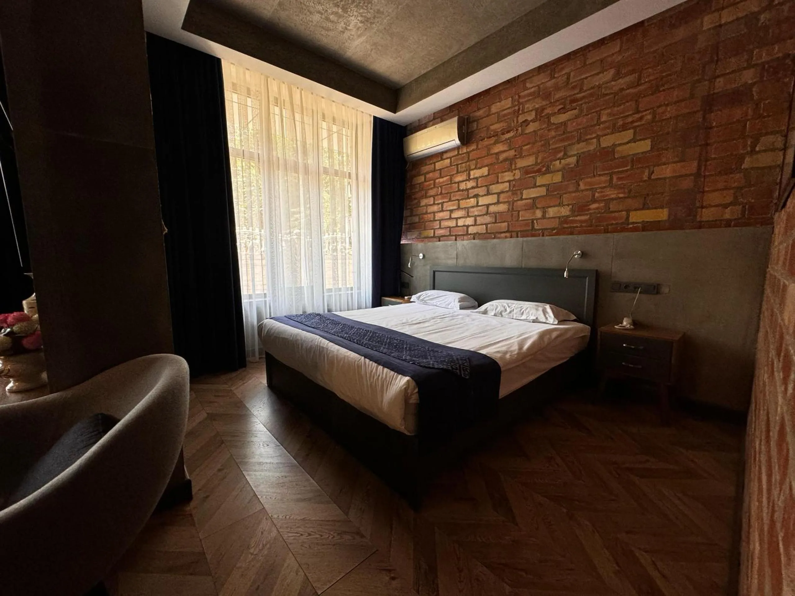 Bed in Bugu Hotel Bishkek