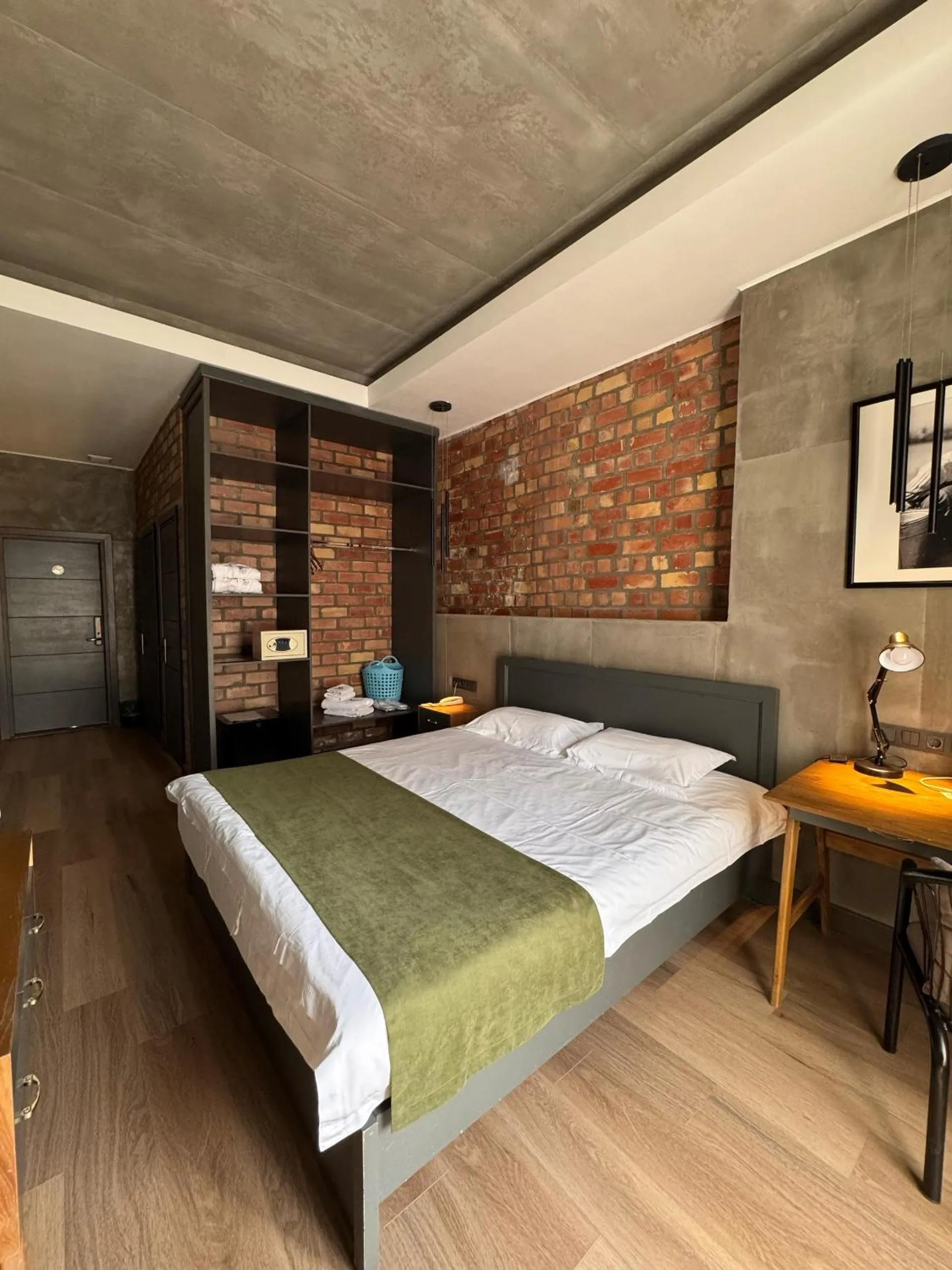 Bed in Bugu Hotel Bishkek