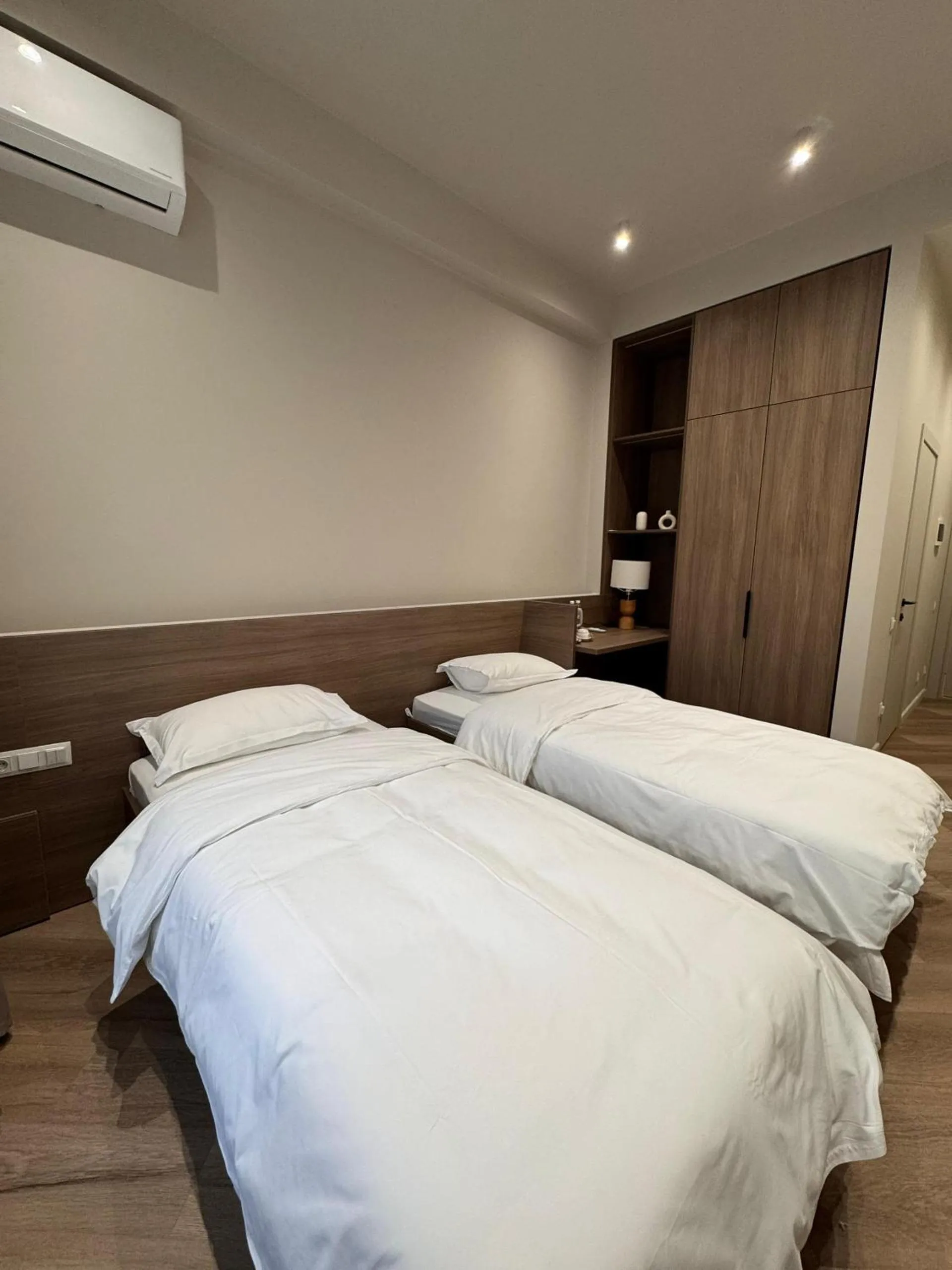 Bed in Bugu Hotel Bishkek