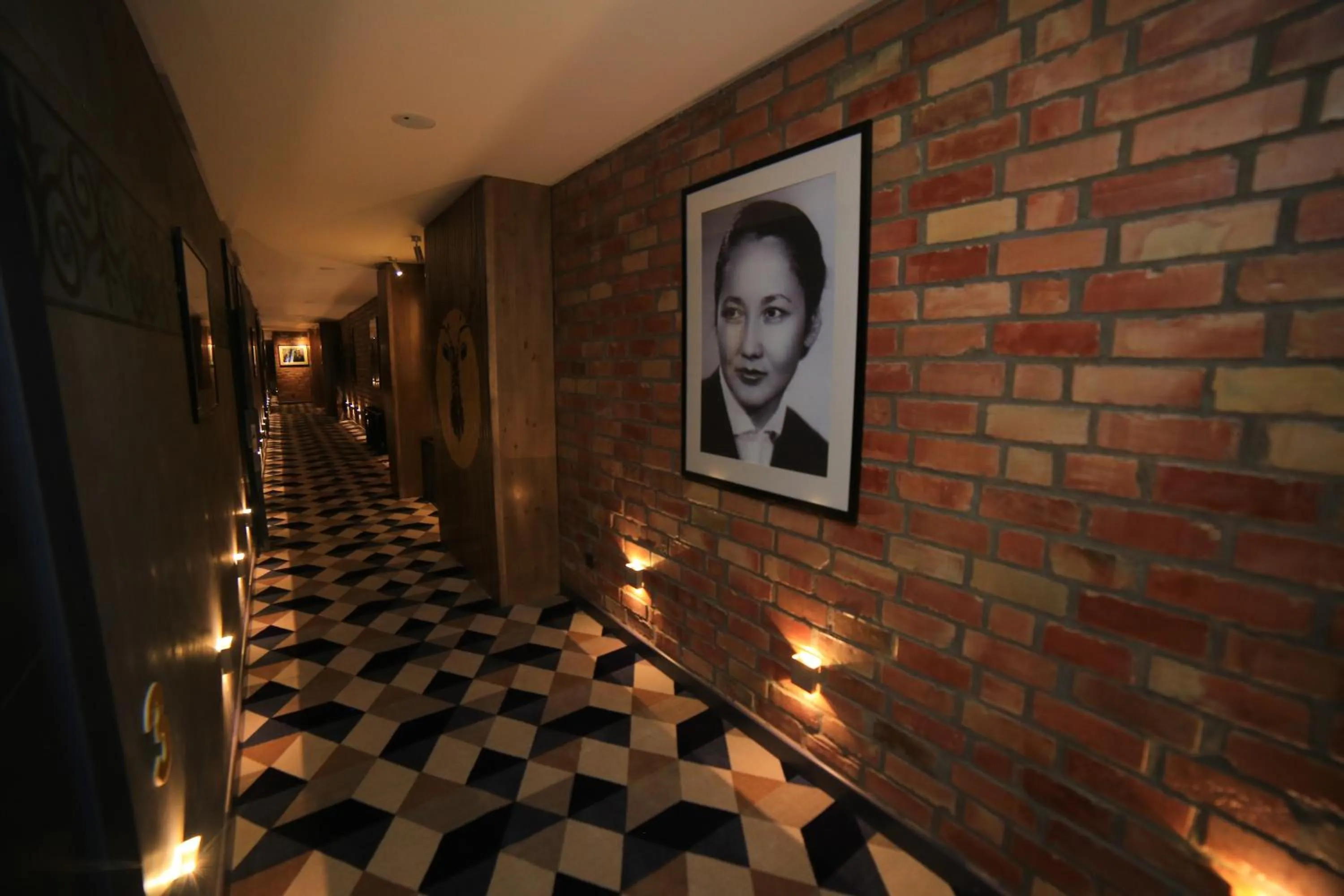 Floor plan in Bugu Hotel Bishkek