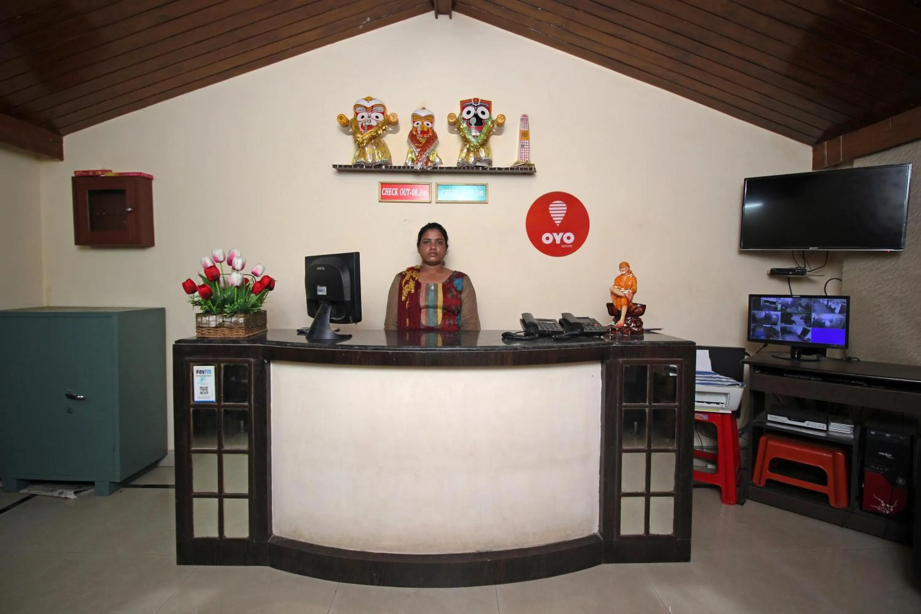 Lobby or reception in Super Hotel O Sai Leela