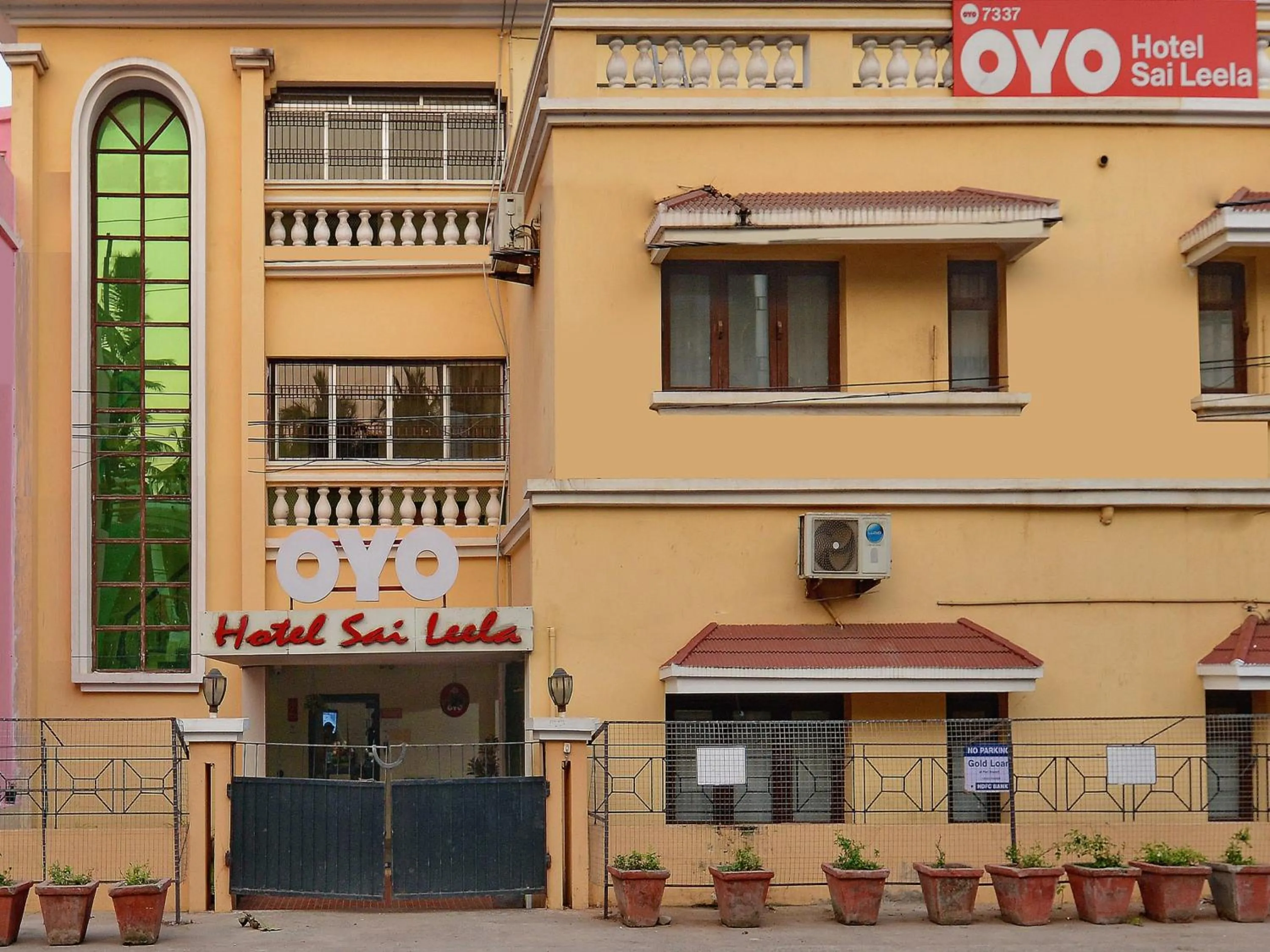 Facade/entrance in Super Hotel O Sai Leela