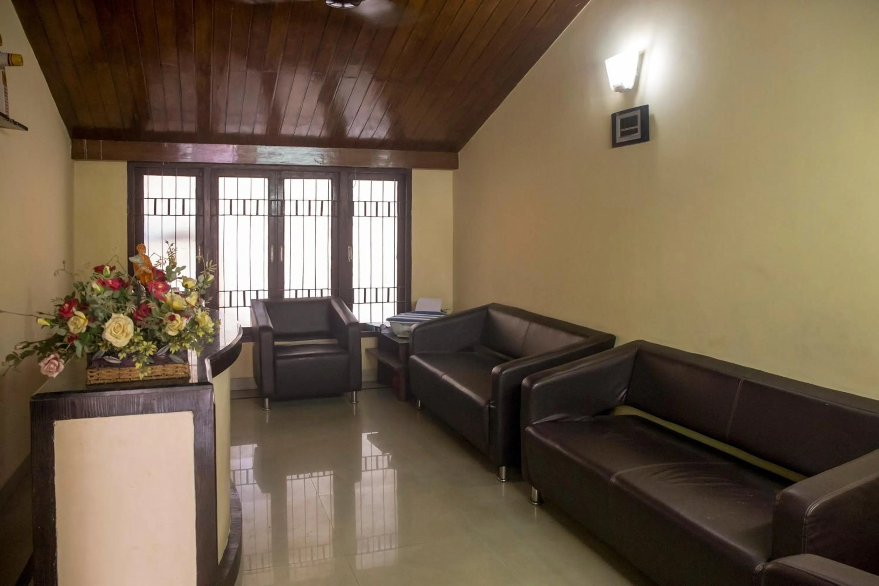 Lobby or reception in Super Hotel O Sai Leela