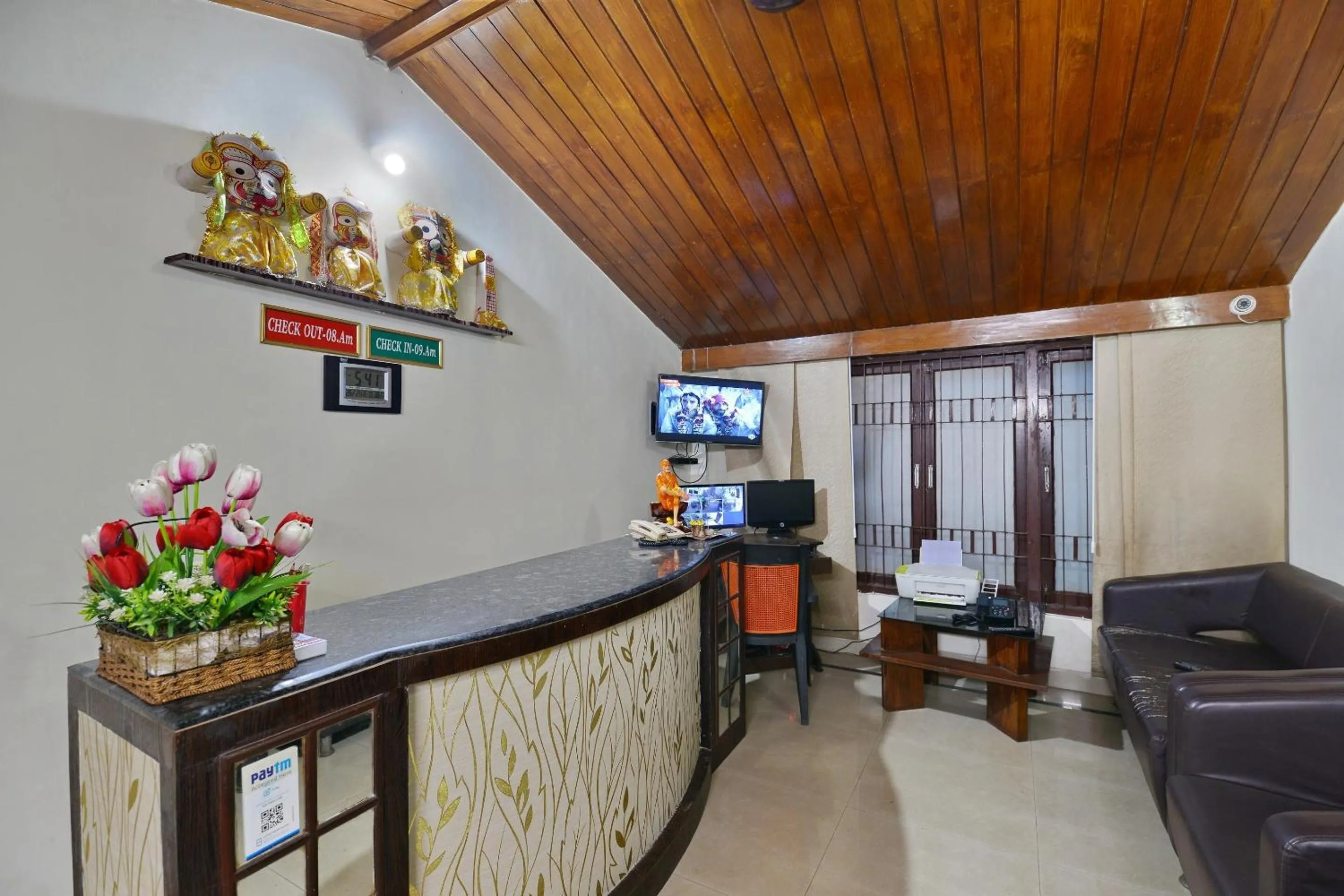 Lobby or reception in Super Hotel O Sai Leela