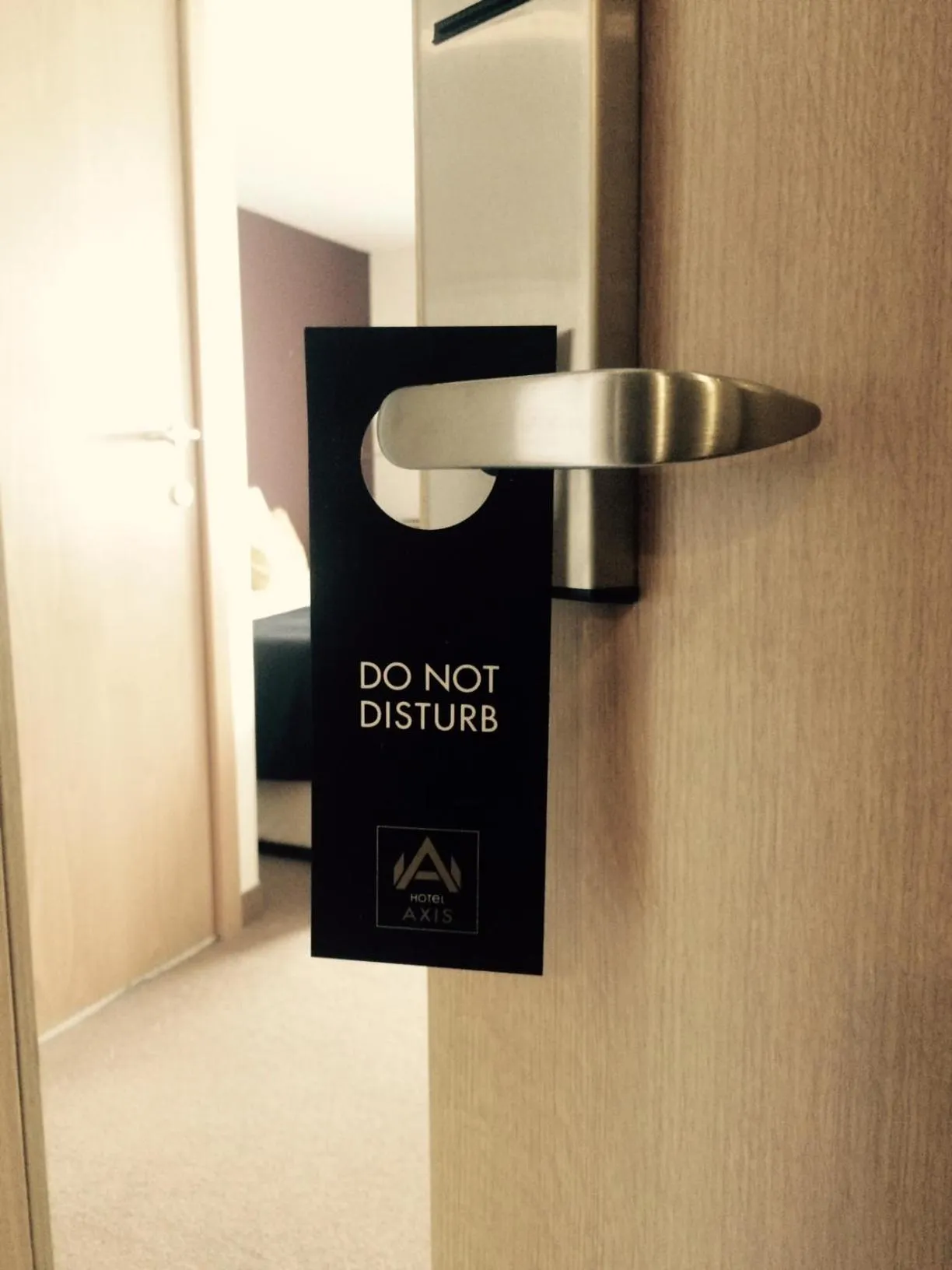 Logo/Certificate/Sign in Axis Hotel