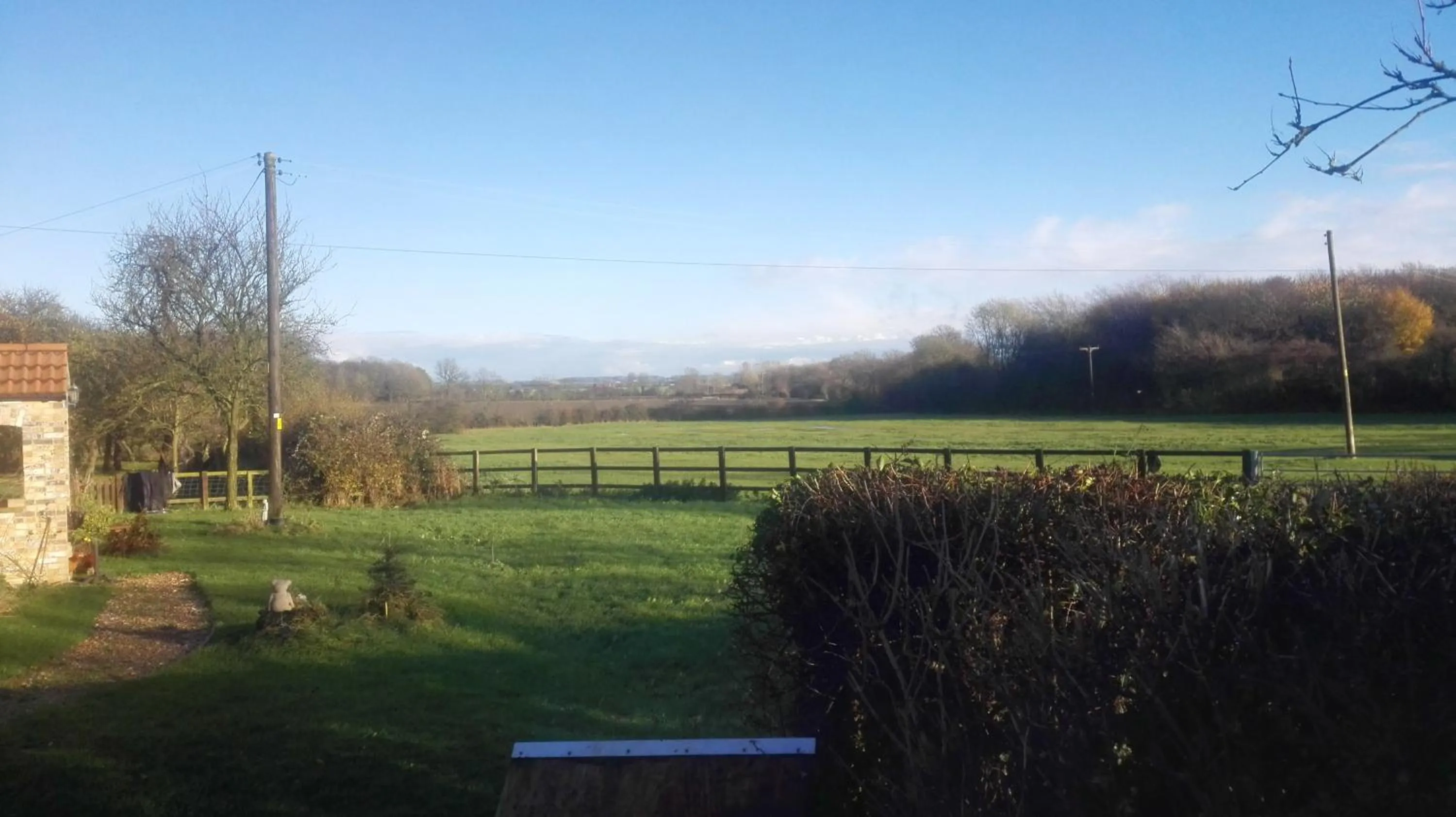 Natural landscape in Brampton Dales Farm