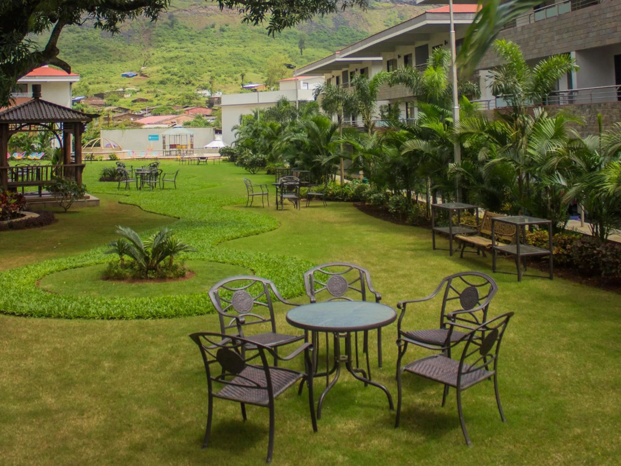 Garden in Club Mahindra Hatgad