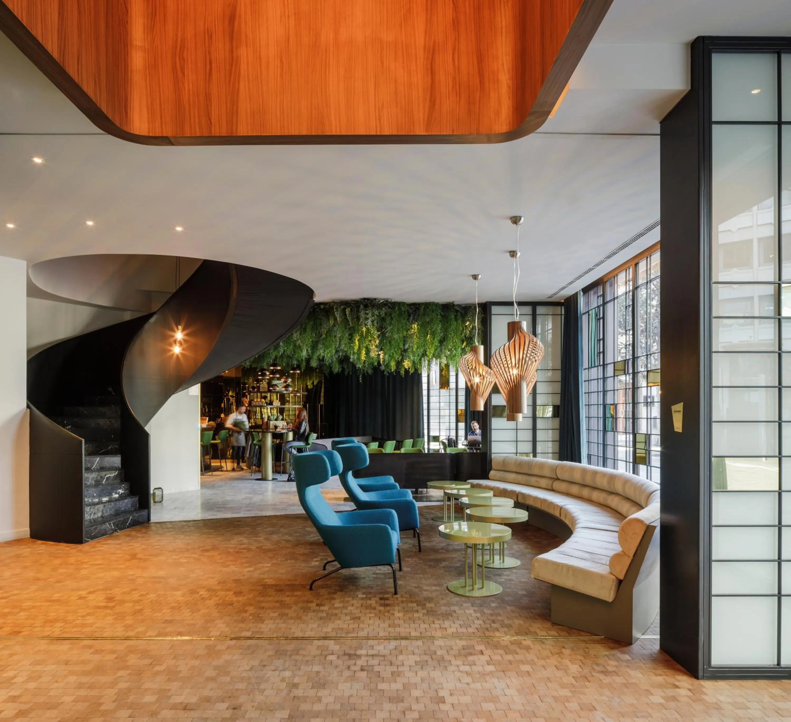 Lobby or reception in Hotel Colón Centro