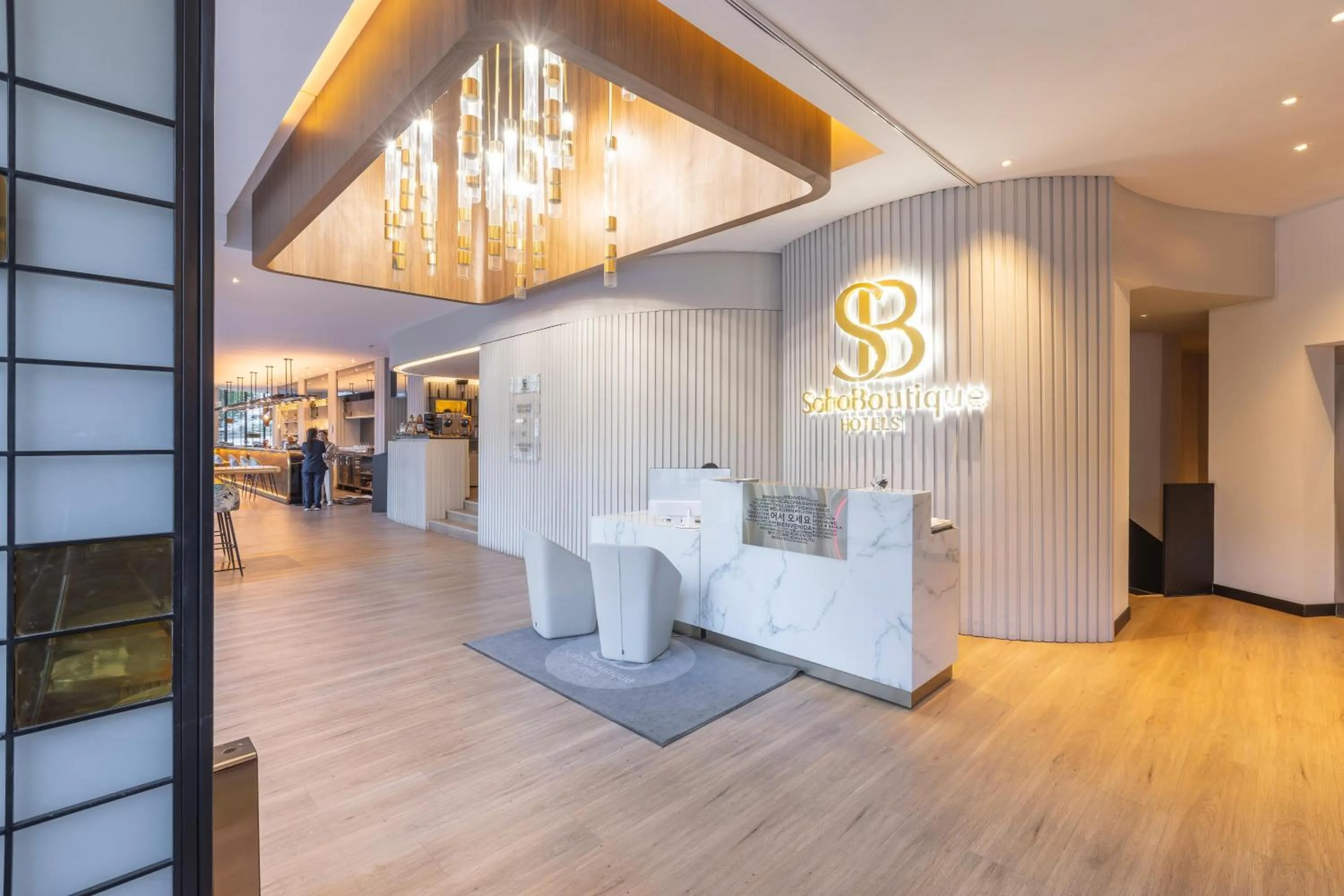 Lobby or reception in Soho Boutique Granada