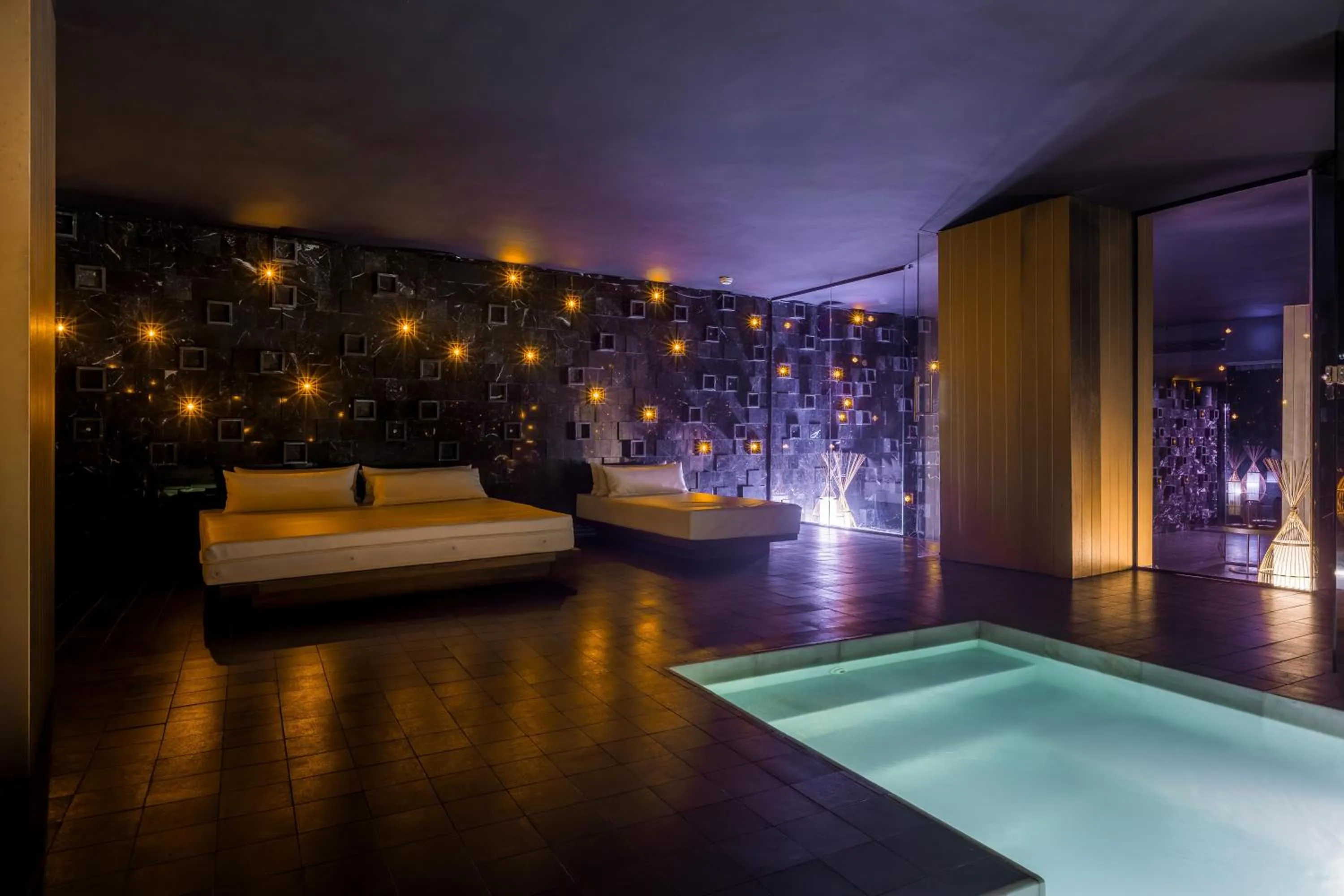 Sauna, Bed in Soho Boutique Granada