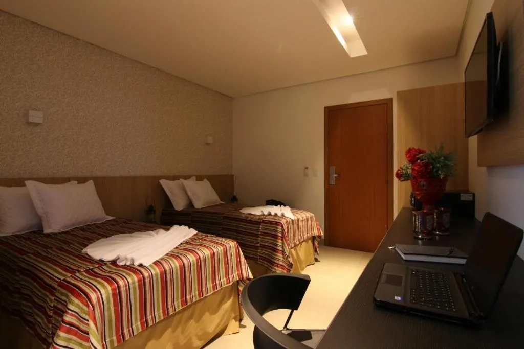 Bed in Tupyguá Brasil Hotel