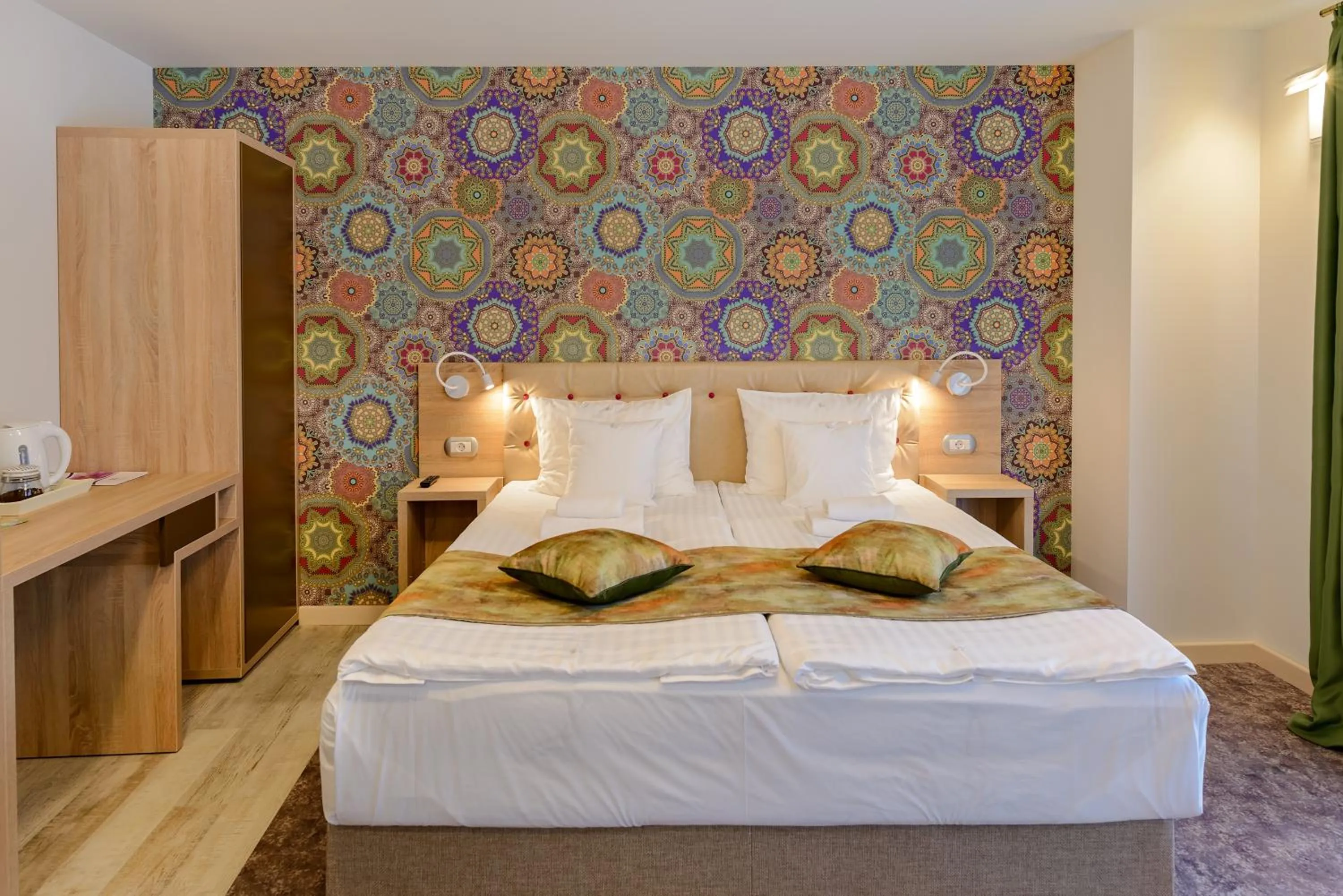 Bed in Blumenhaus Sibiu