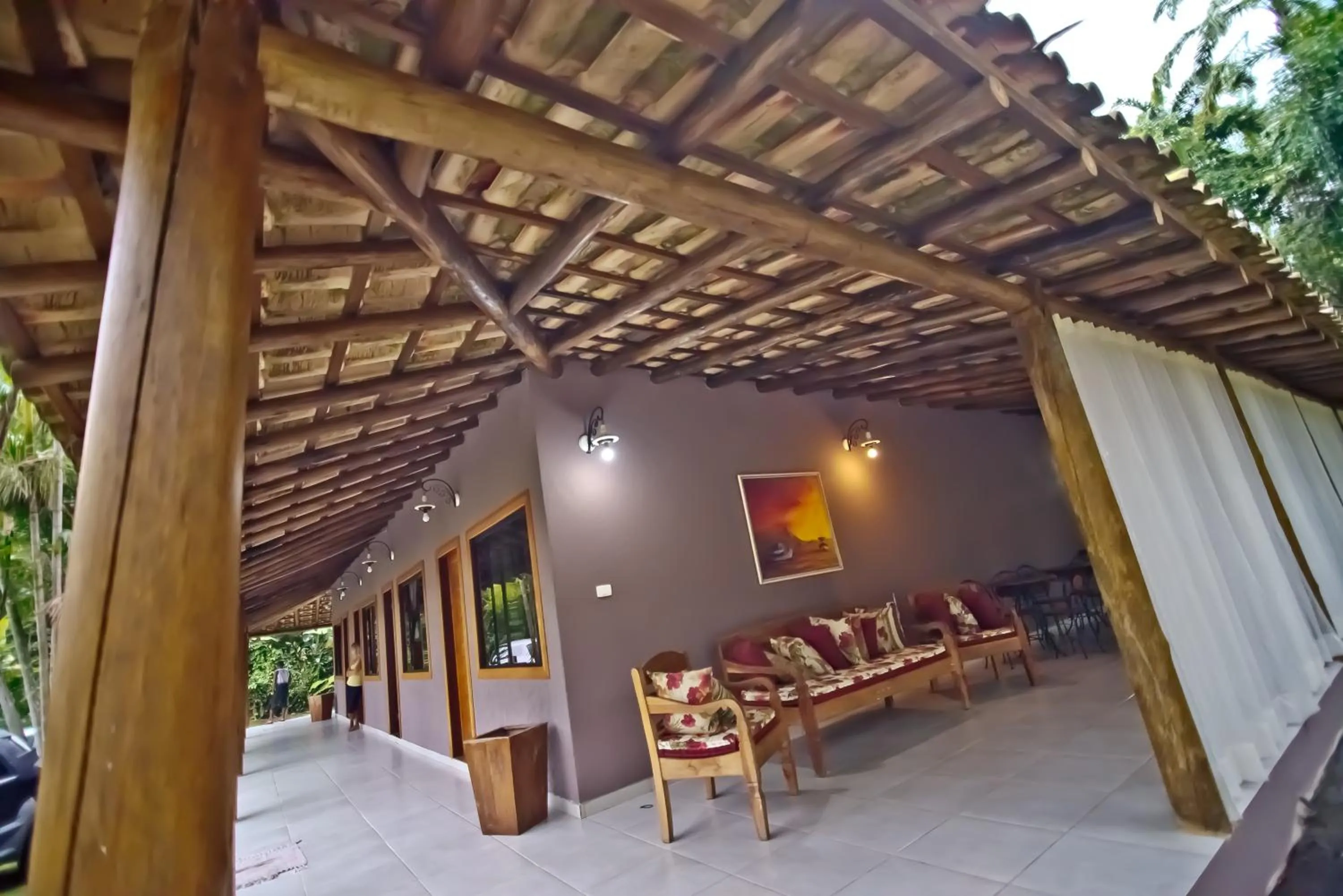 Facade/entrance in Vila Noah Pousada