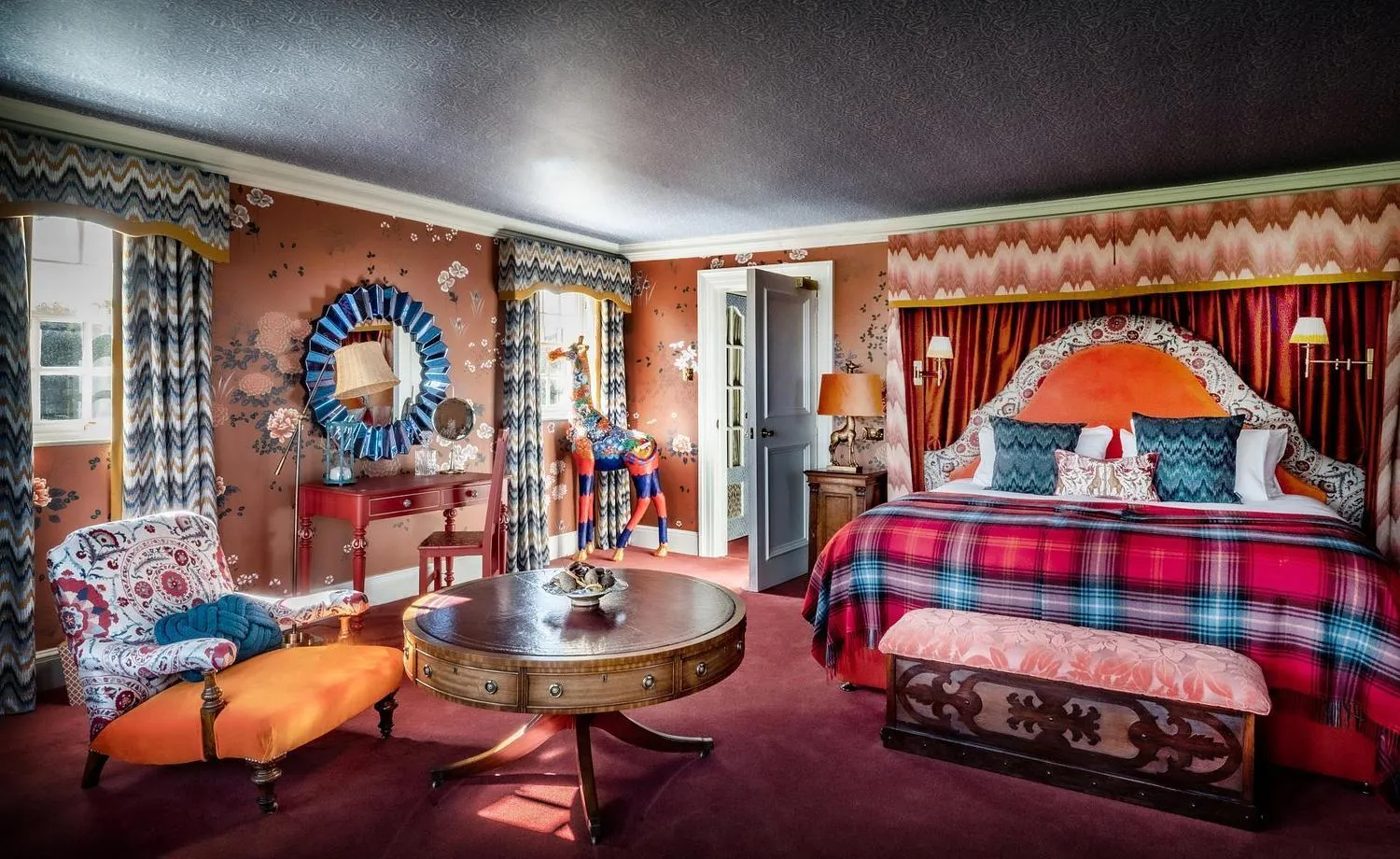 Bed in The Glenmorangie House