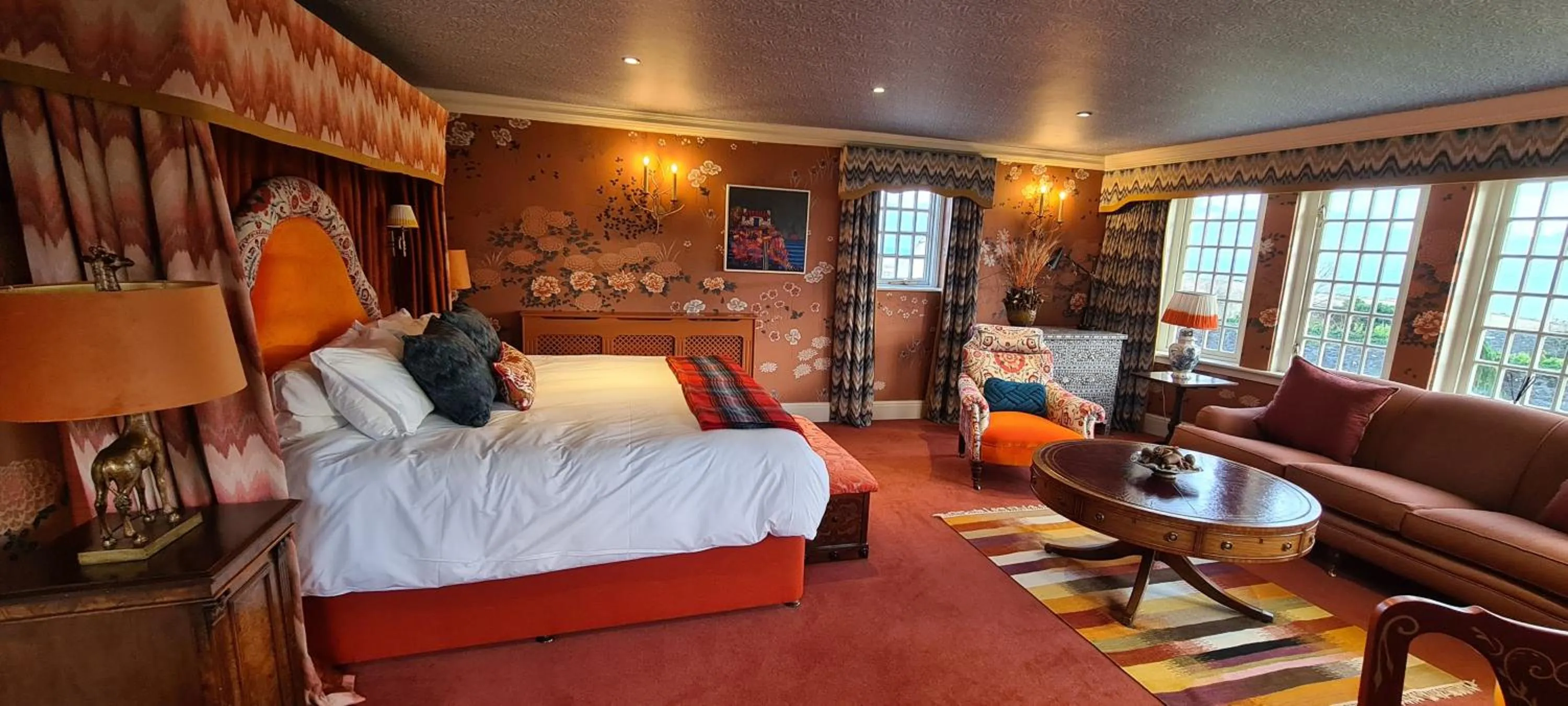 Bed in The Glenmorangie House