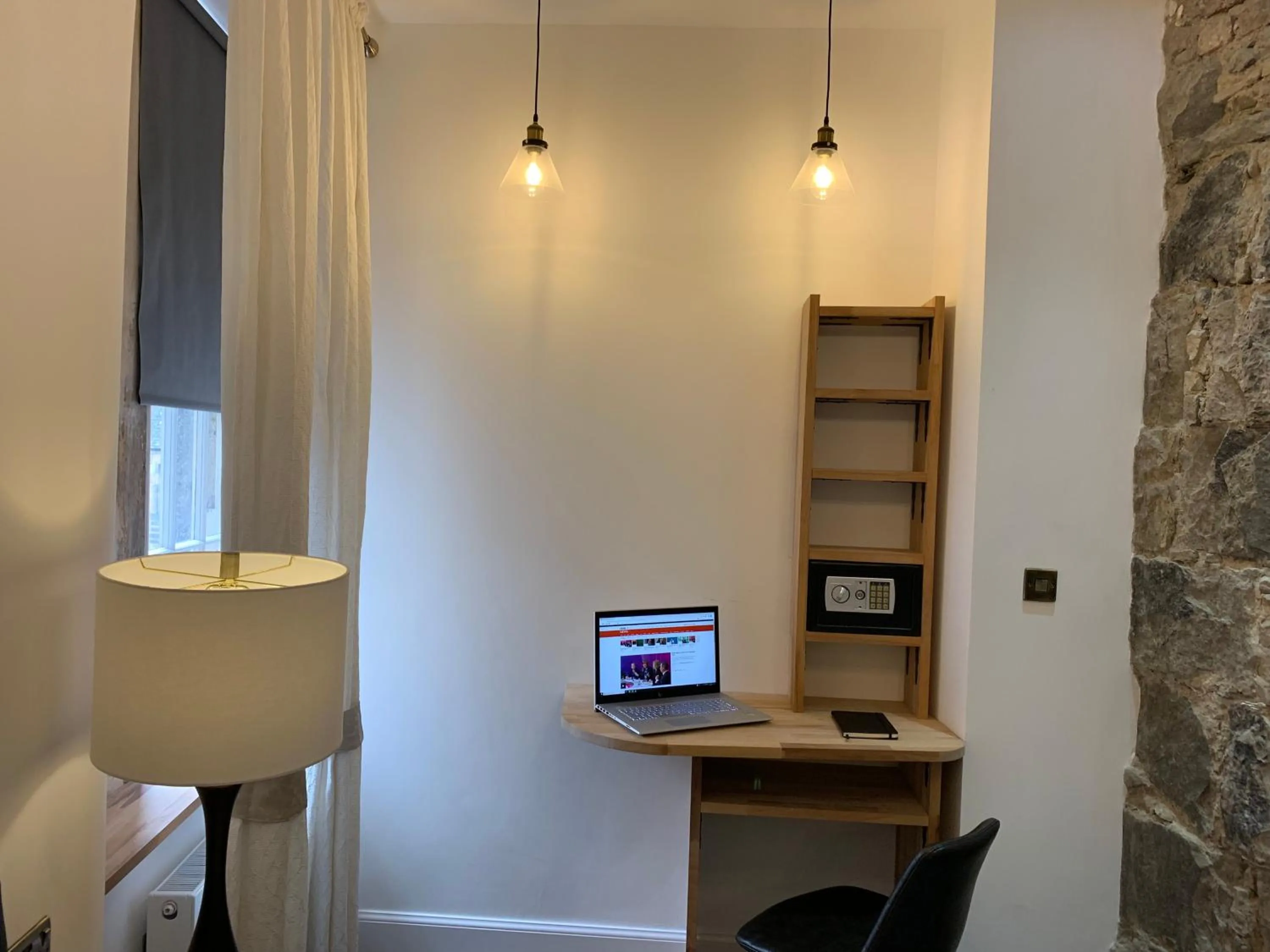 safe in Royal Mile Suites by the Castle