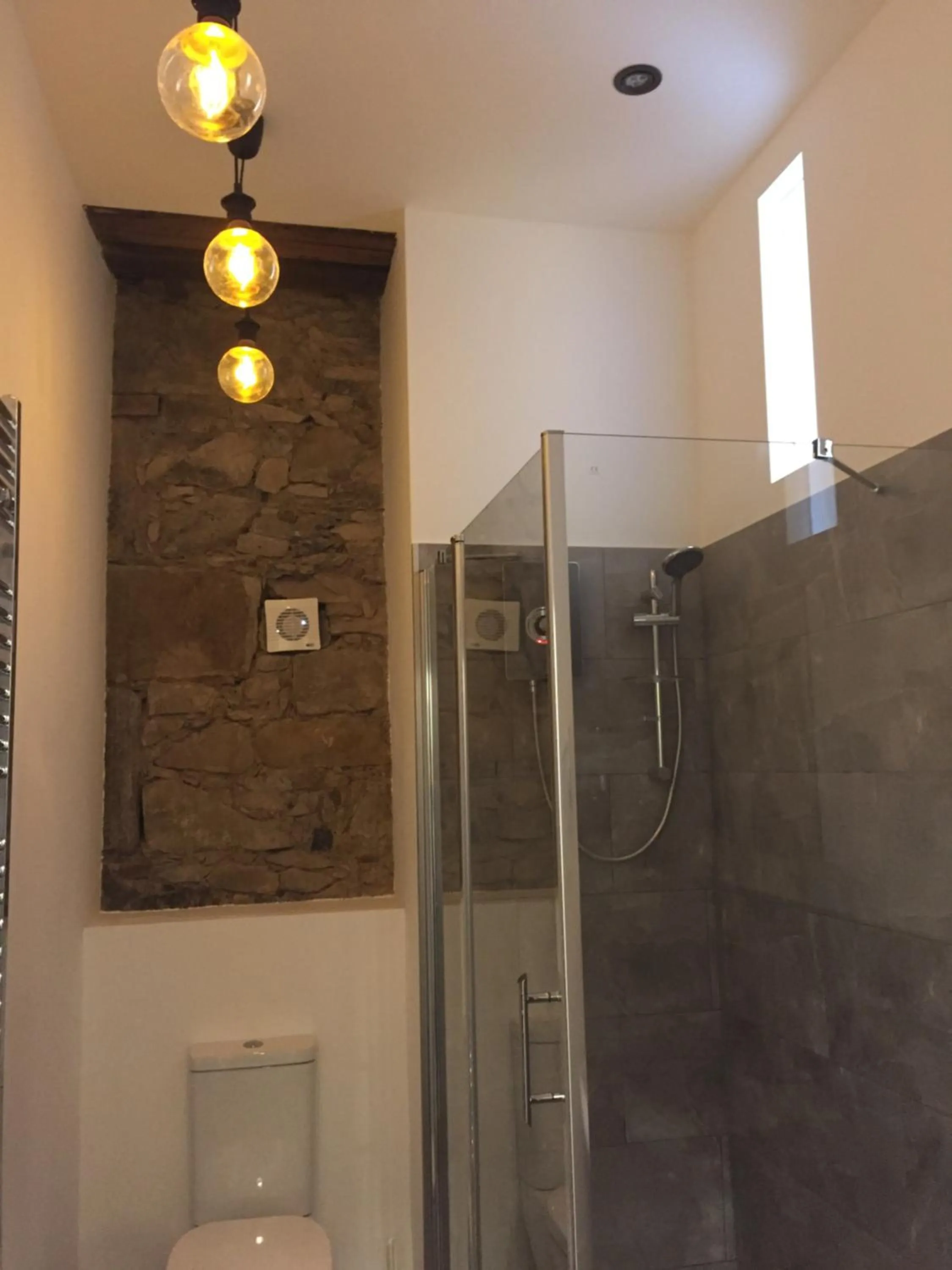 Shower in Royal Mile Suites by the Castle