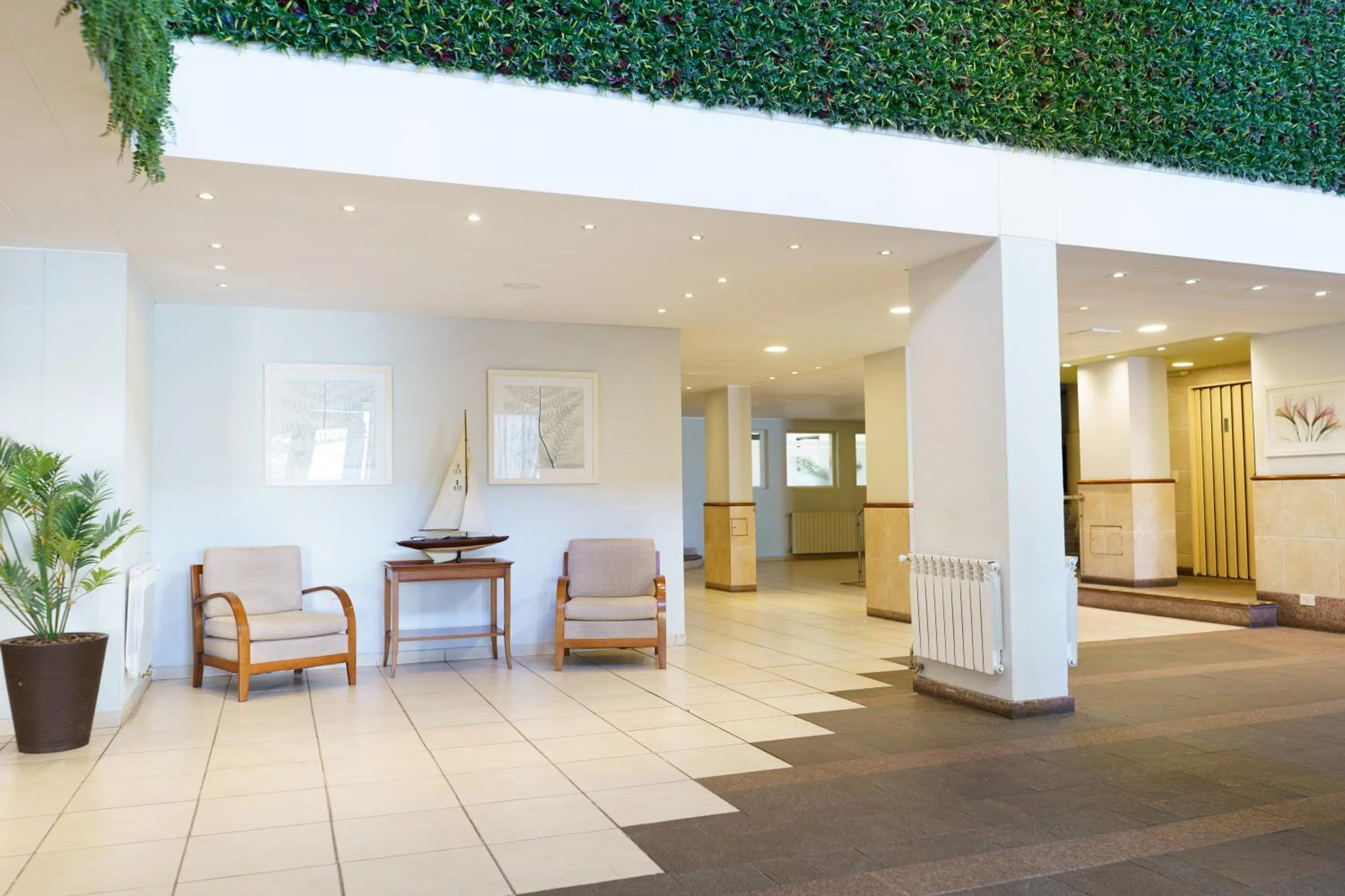 Lobby or reception in Hostal del Sol