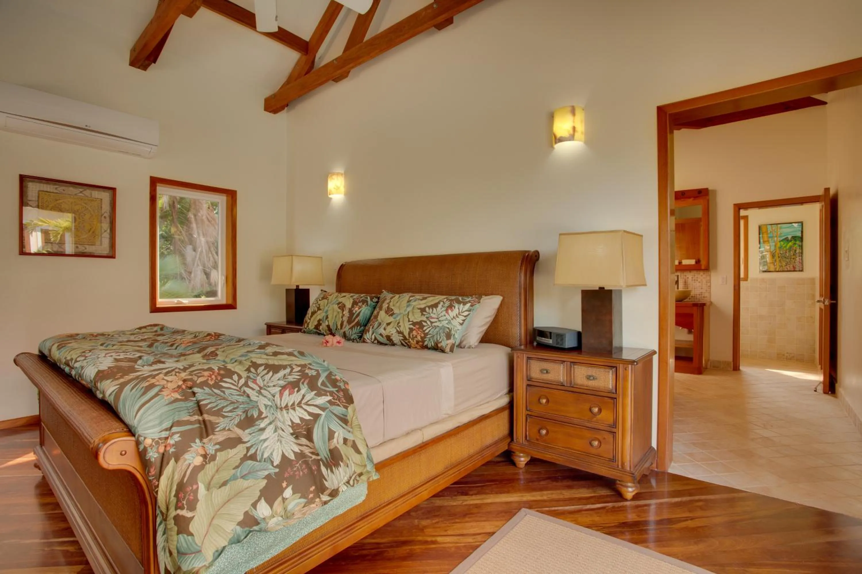 Bed in Naïa Resort and Spa