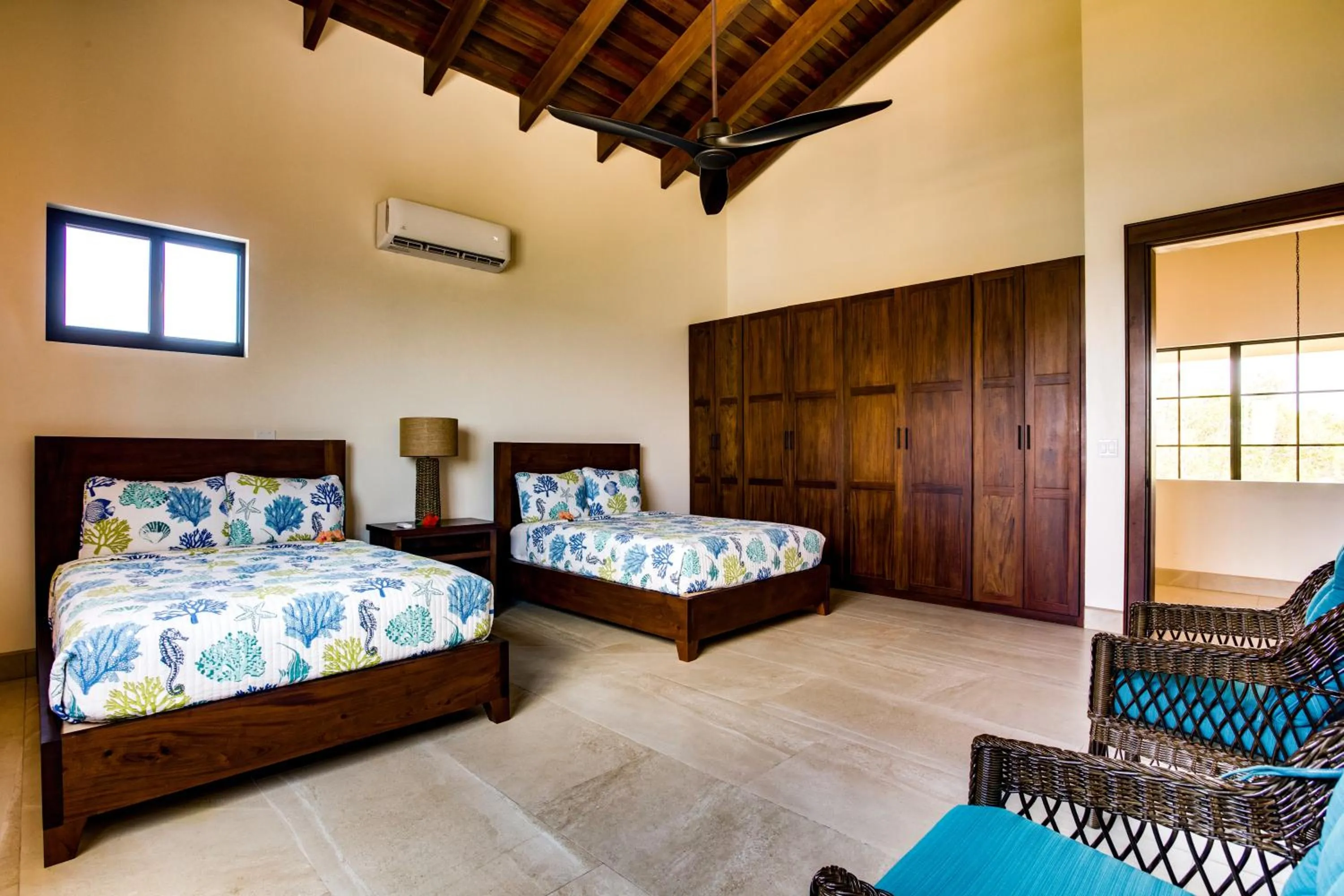 Bed in Naïa Resort and Spa