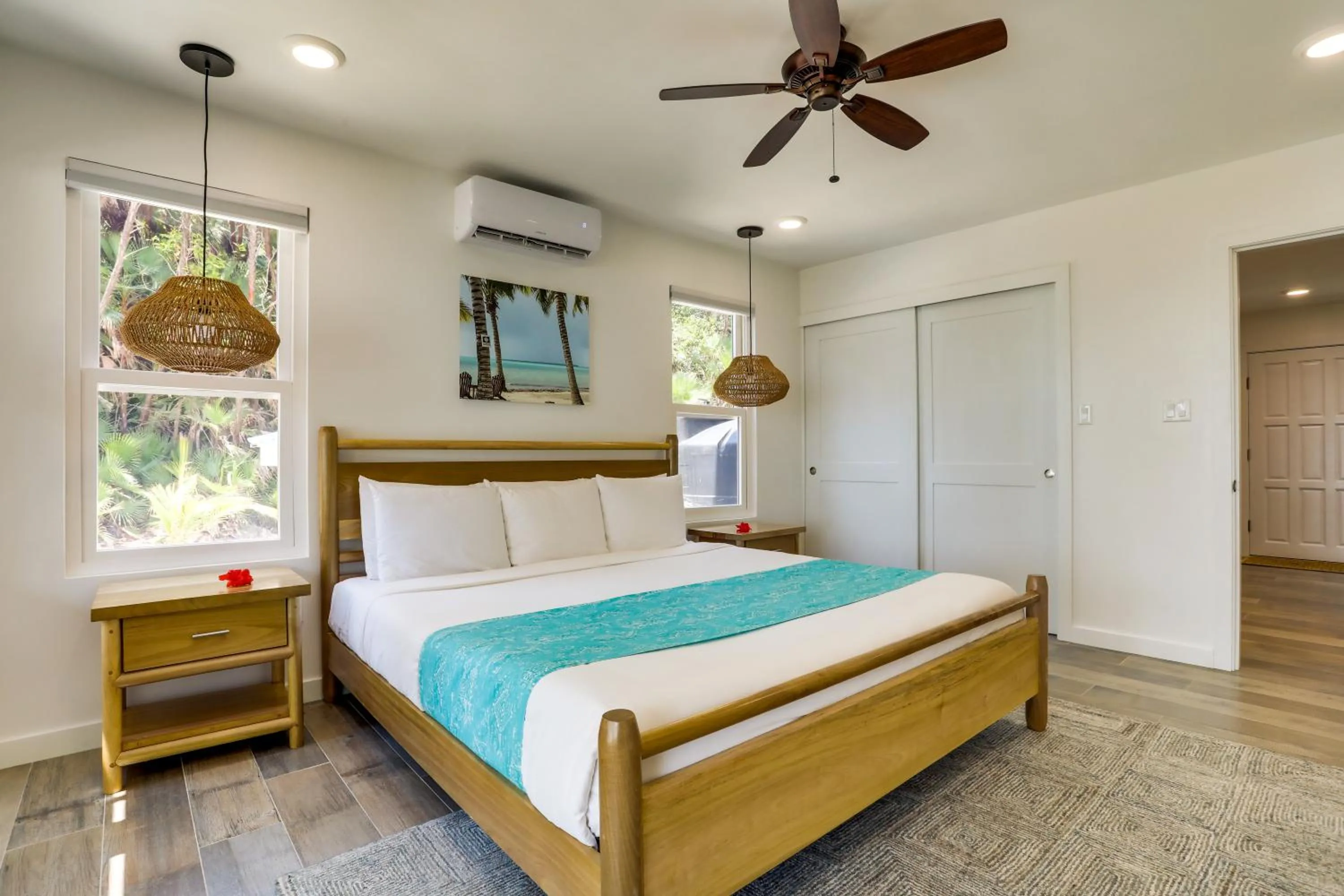 Bed in Naïa Resort and Spa