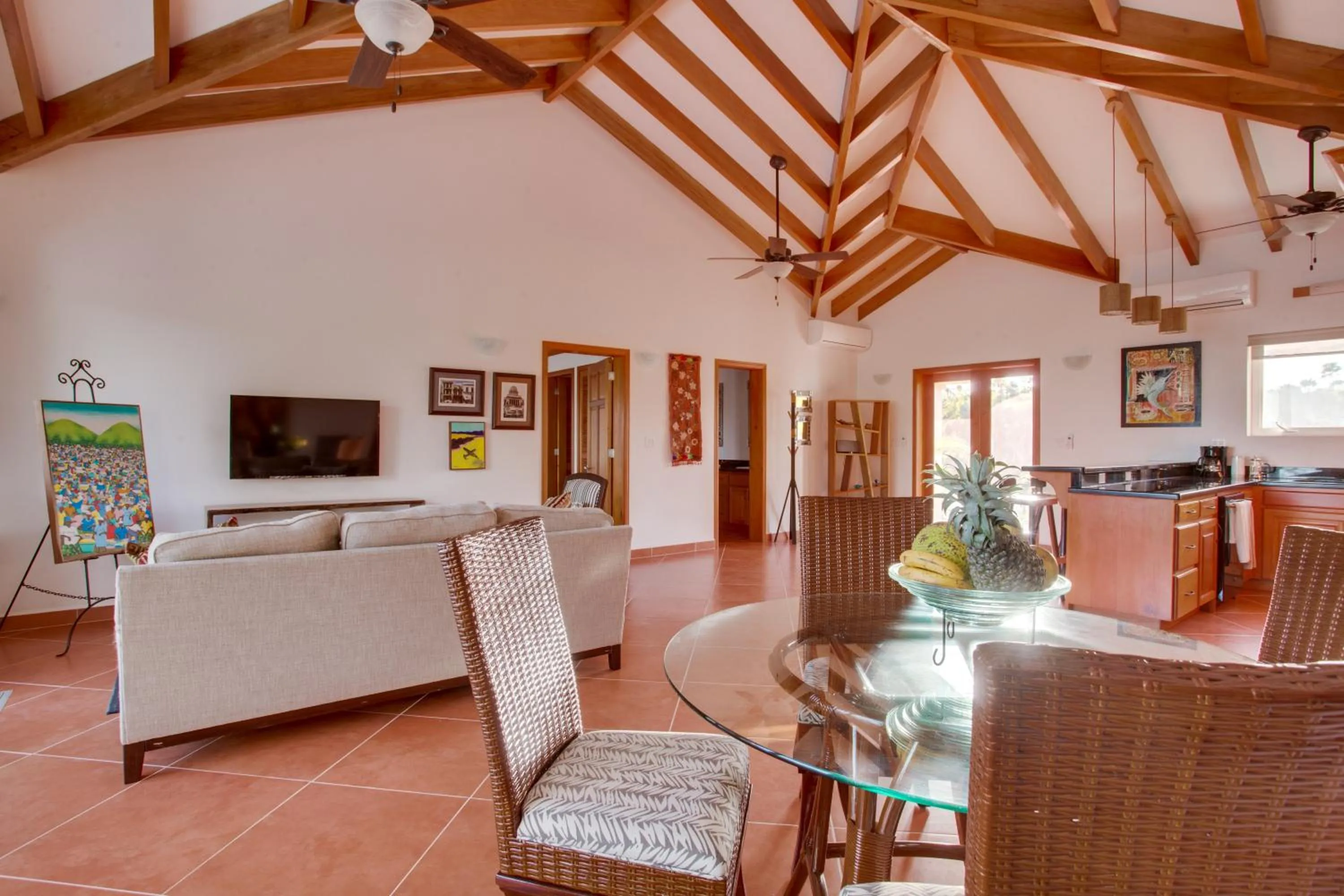 Kitchen or kitchenette in Naïa Resort and Spa