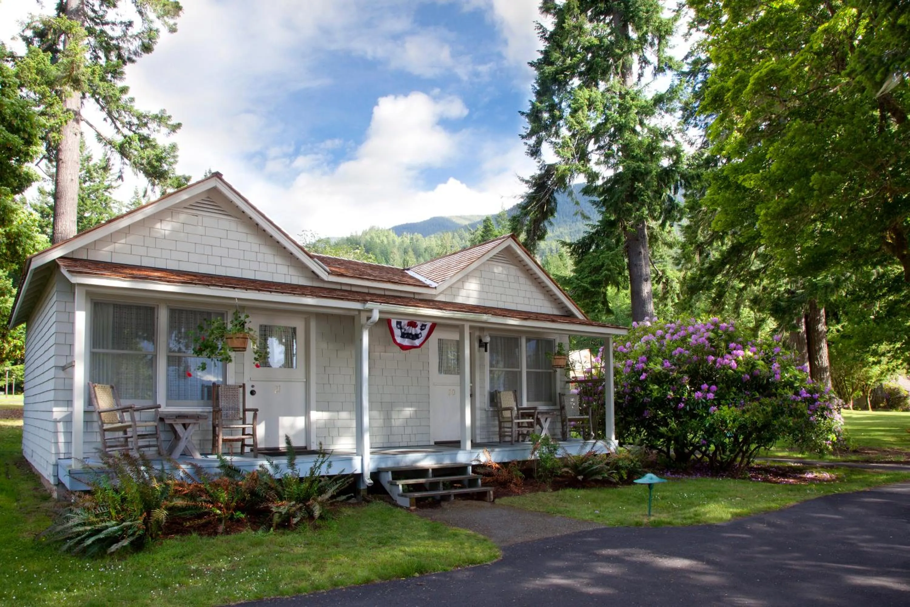 Photo of the whole room in Lake Crescent Lodge