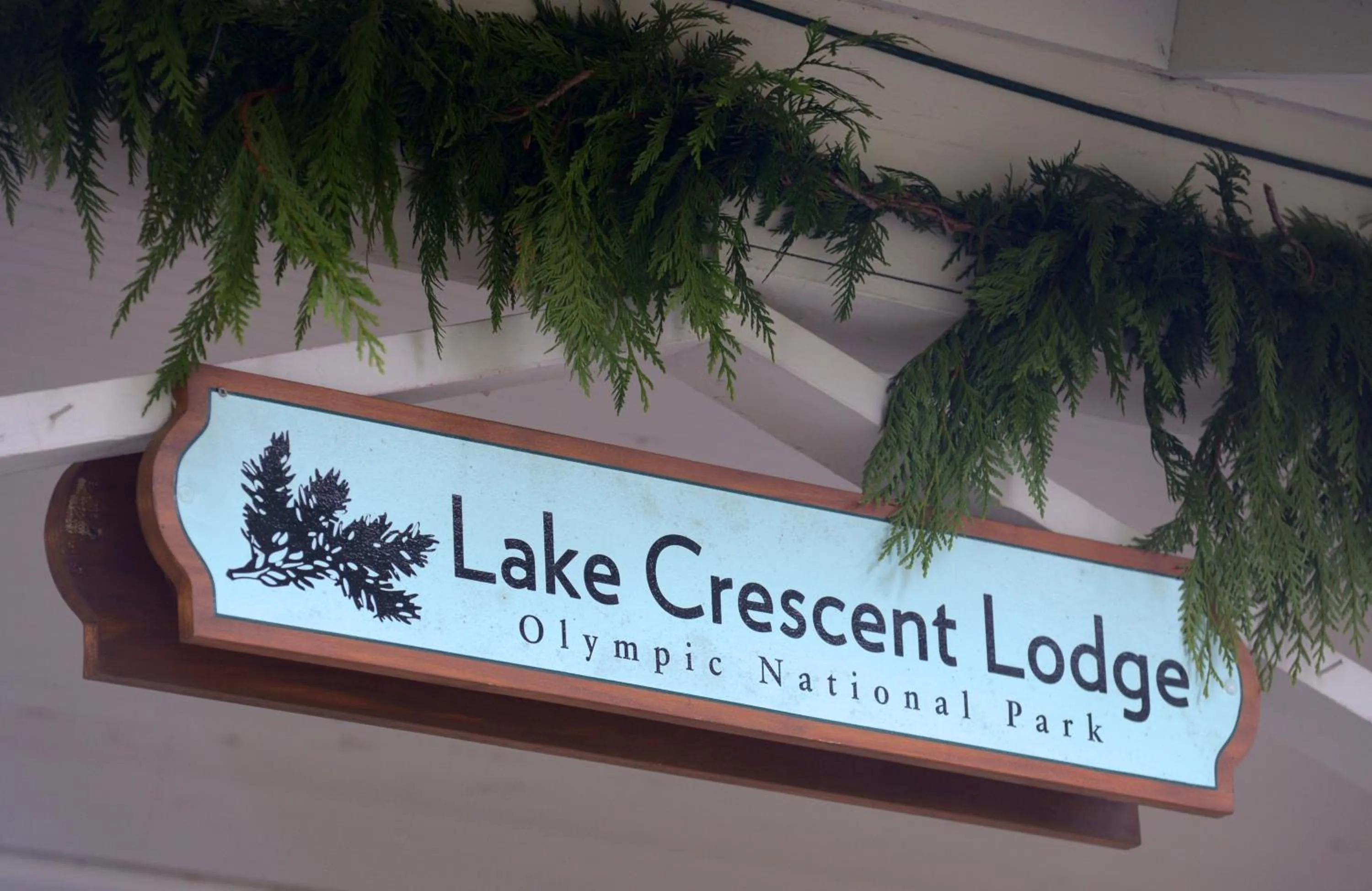 Decorative detail in Lake Crescent Lodge