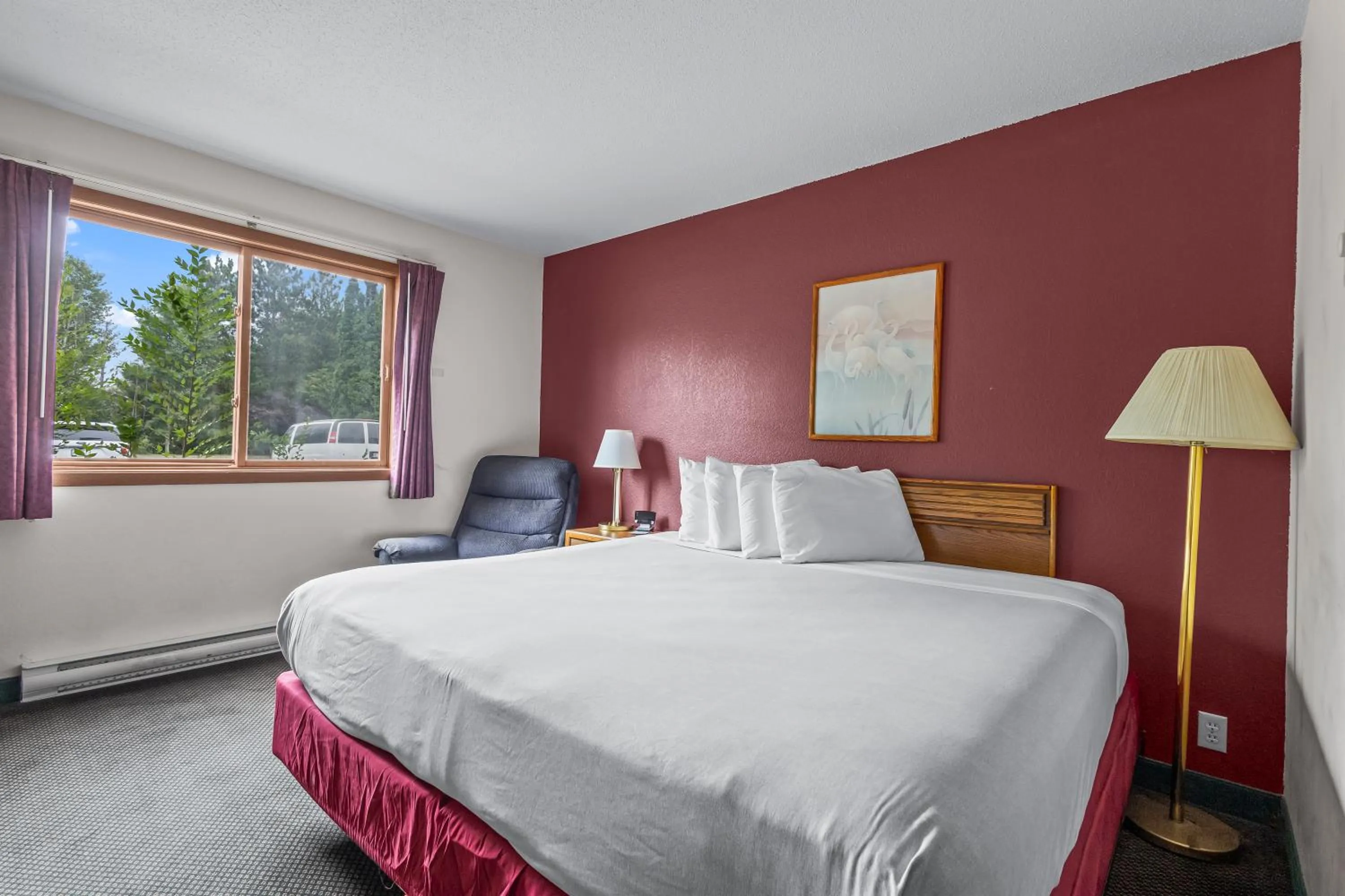 Bedroom, Bed in Wautoma Inn by OYO near Airport WI 73