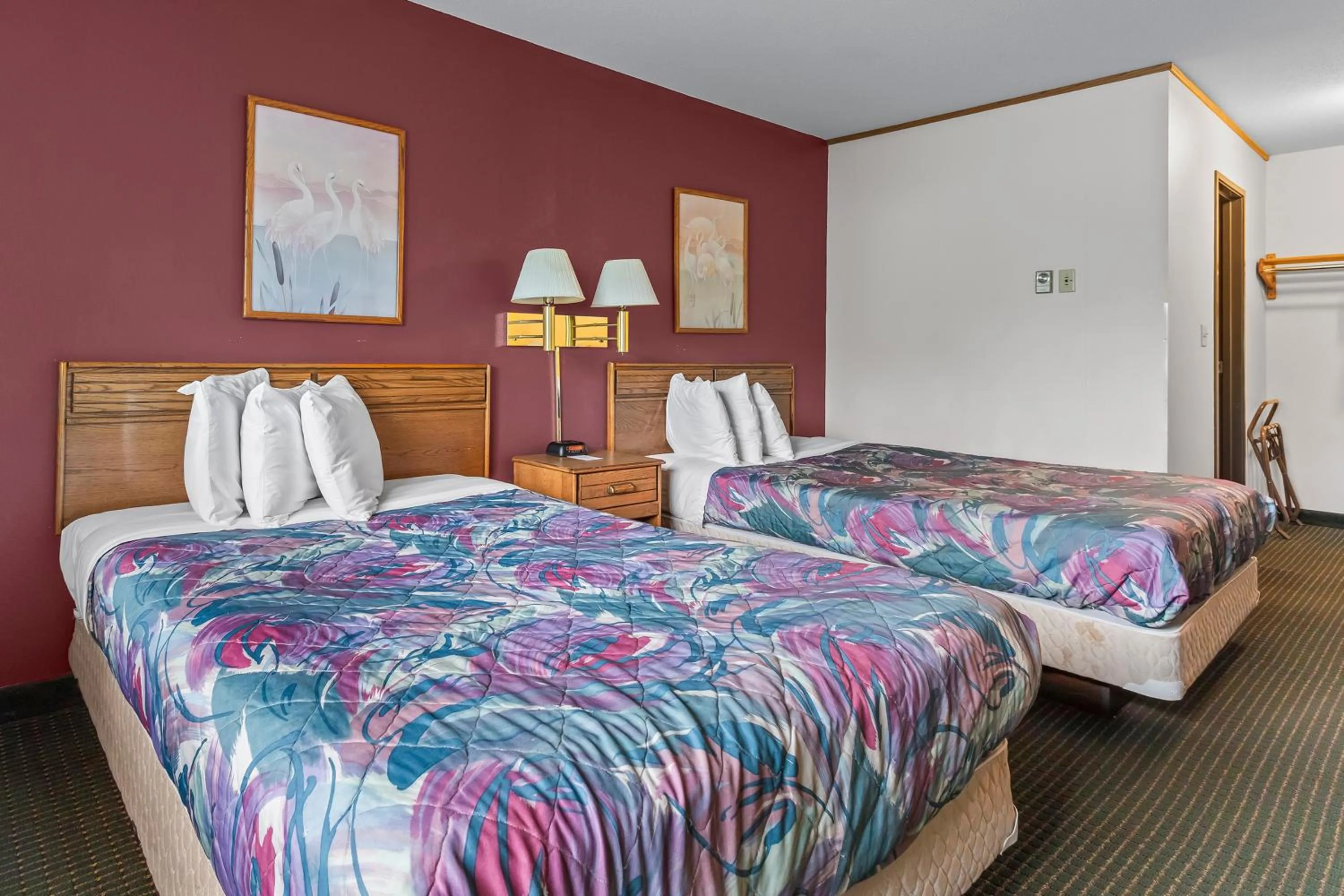 Bedroom, Bed in Wautoma Inn by OYO near Airport WI 73