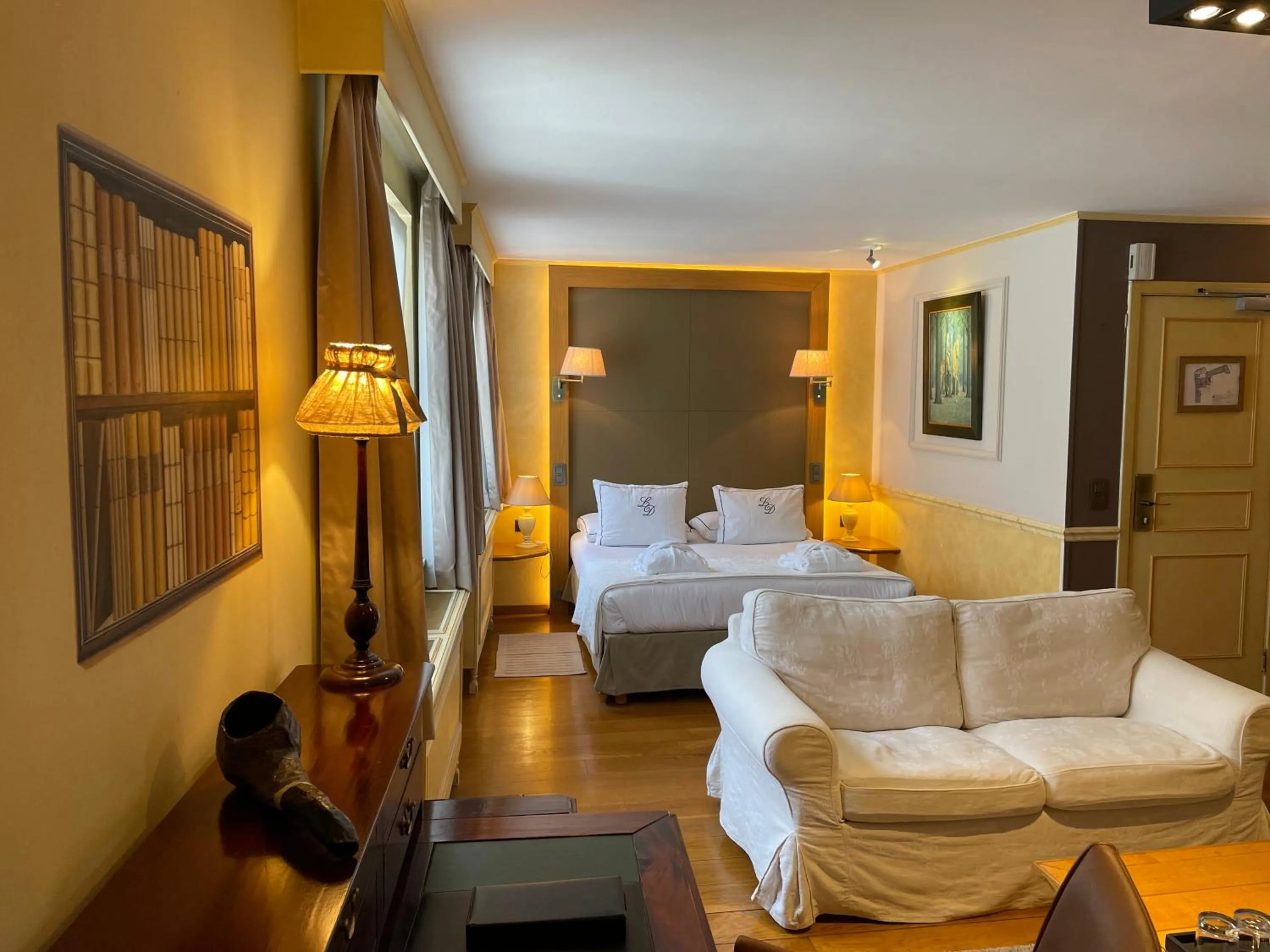 Bedroom, Bed in Hotel le Dixseptieme