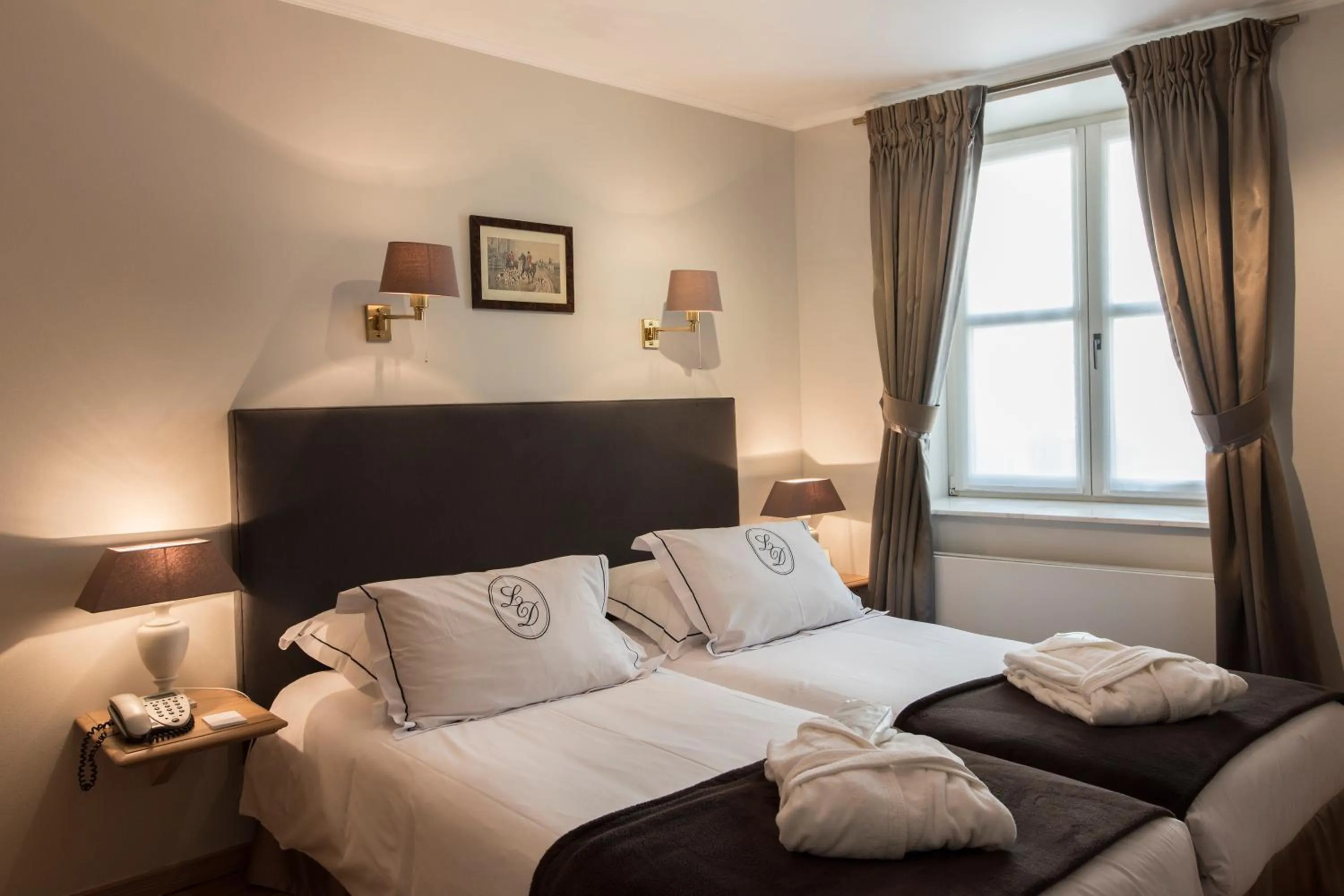 Bedroom, Bed in Hotel le Dixseptieme